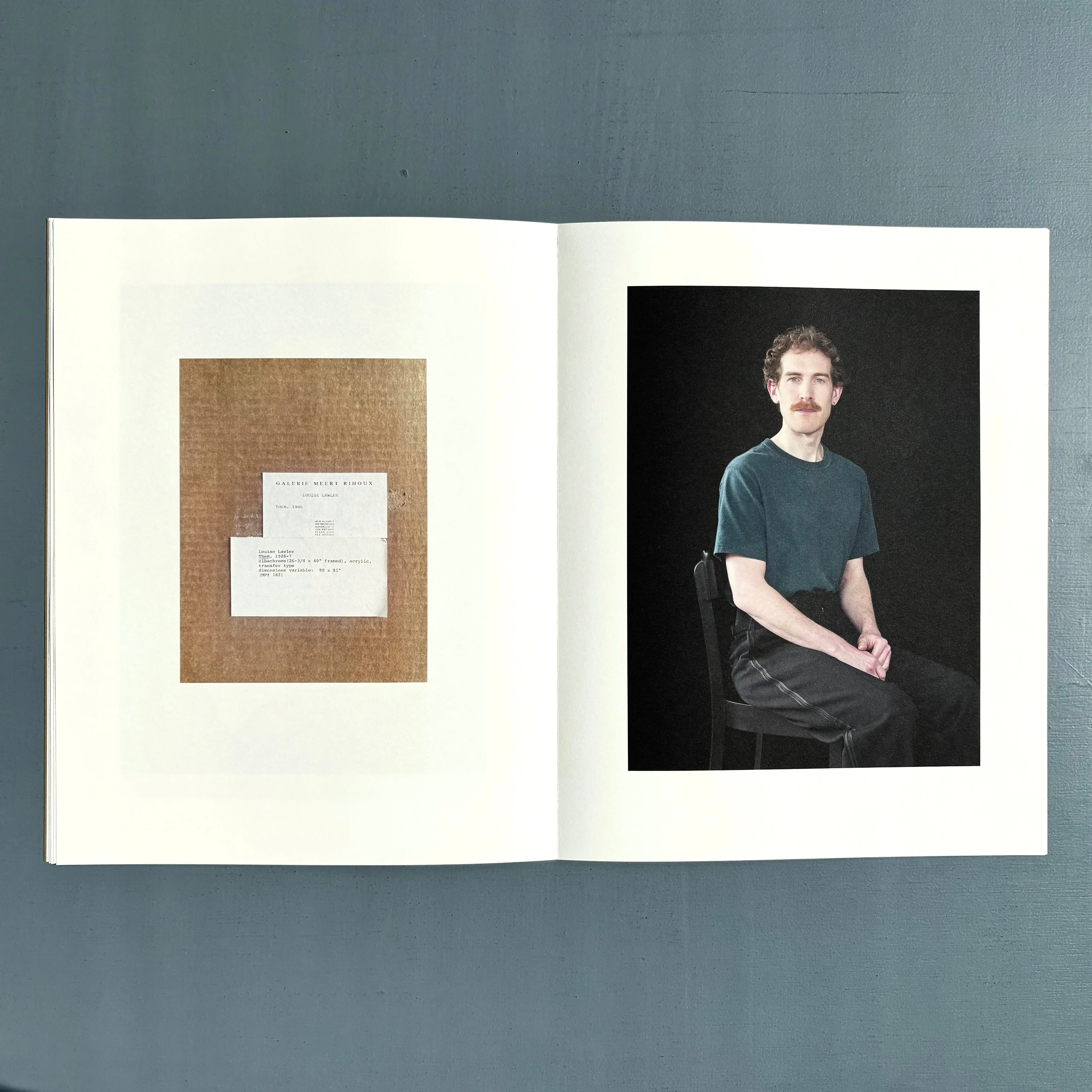 Kristien Daem - Pictures that line the walls-portrait series IV - self-published 2025 - Image 8