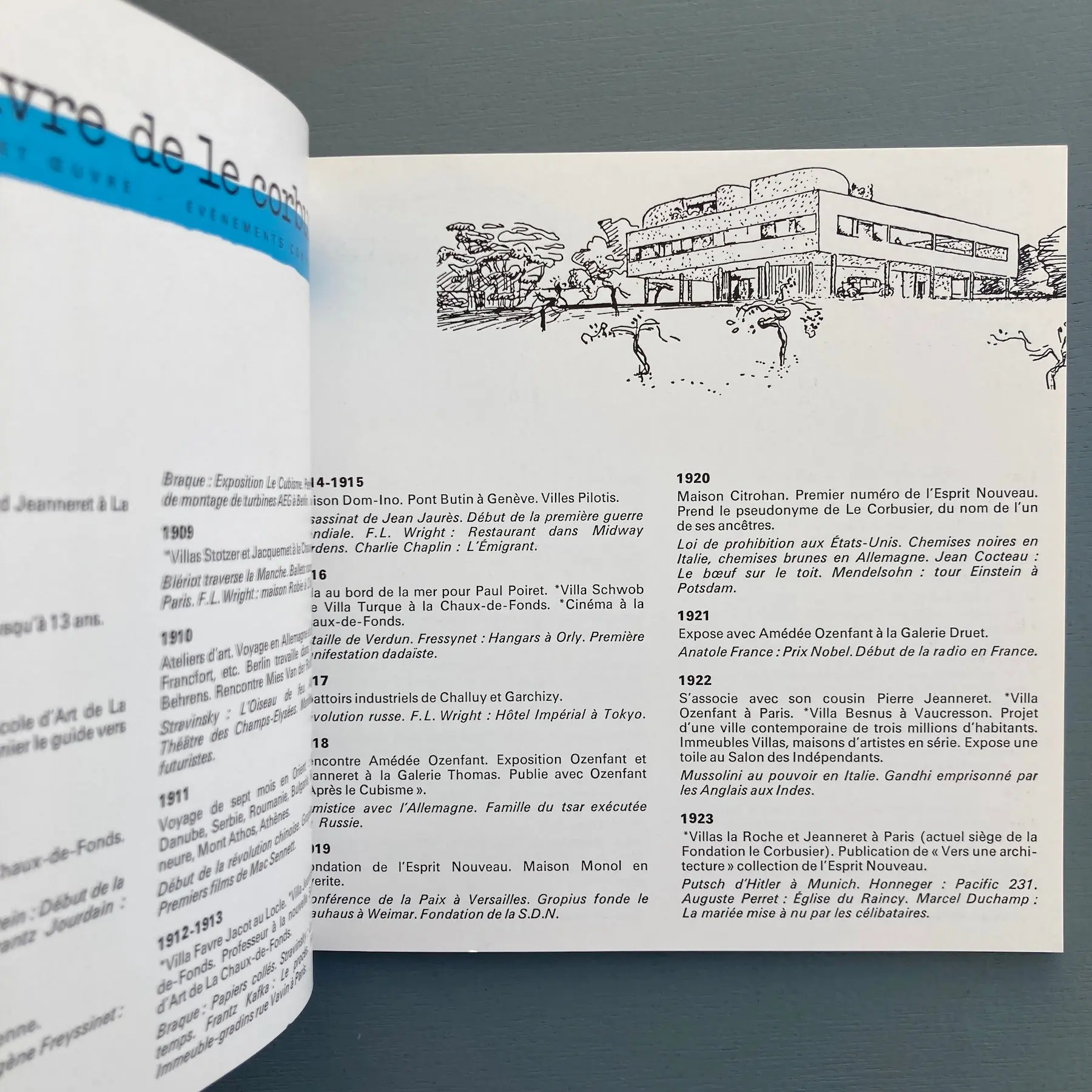 La Fondation Le Corbusier - Booklet designed by Jean Petit - FLC 1985 - Image 4