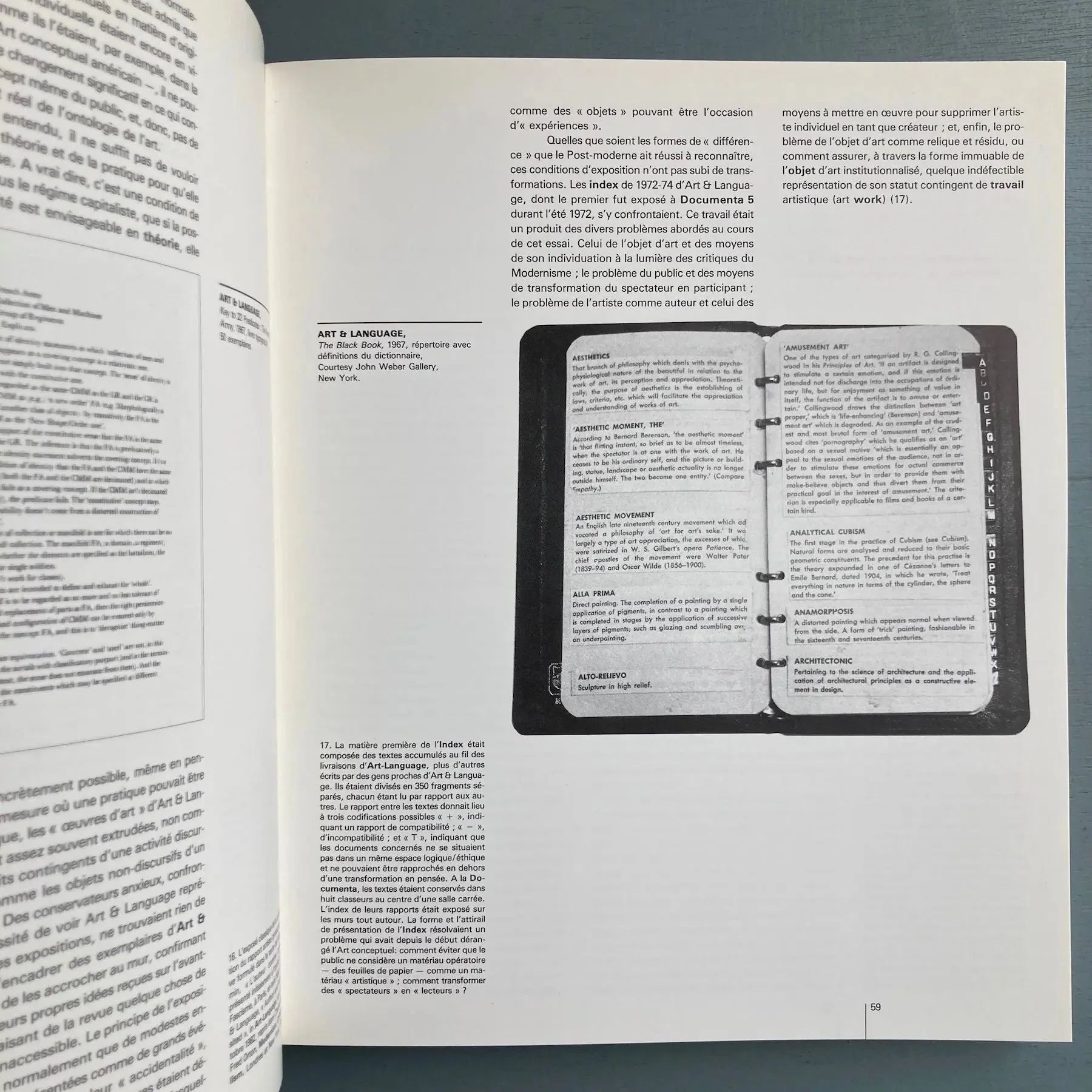 L'art conceptuel, une perspective - Paris Musées 1989 - Image 3