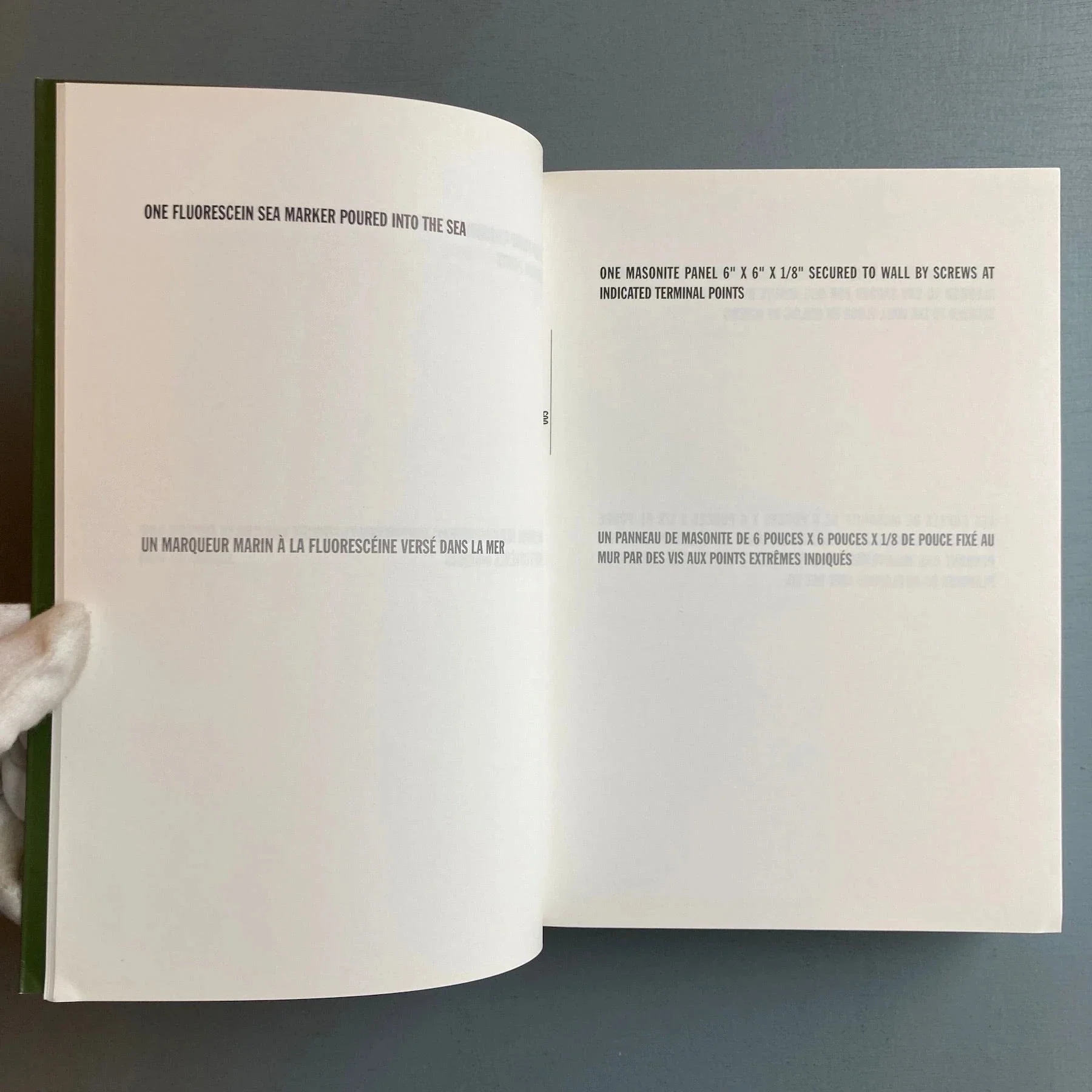Lawrence Weiner - Specific & General Works - Le Nouveau Musée 1993 - Image 3
