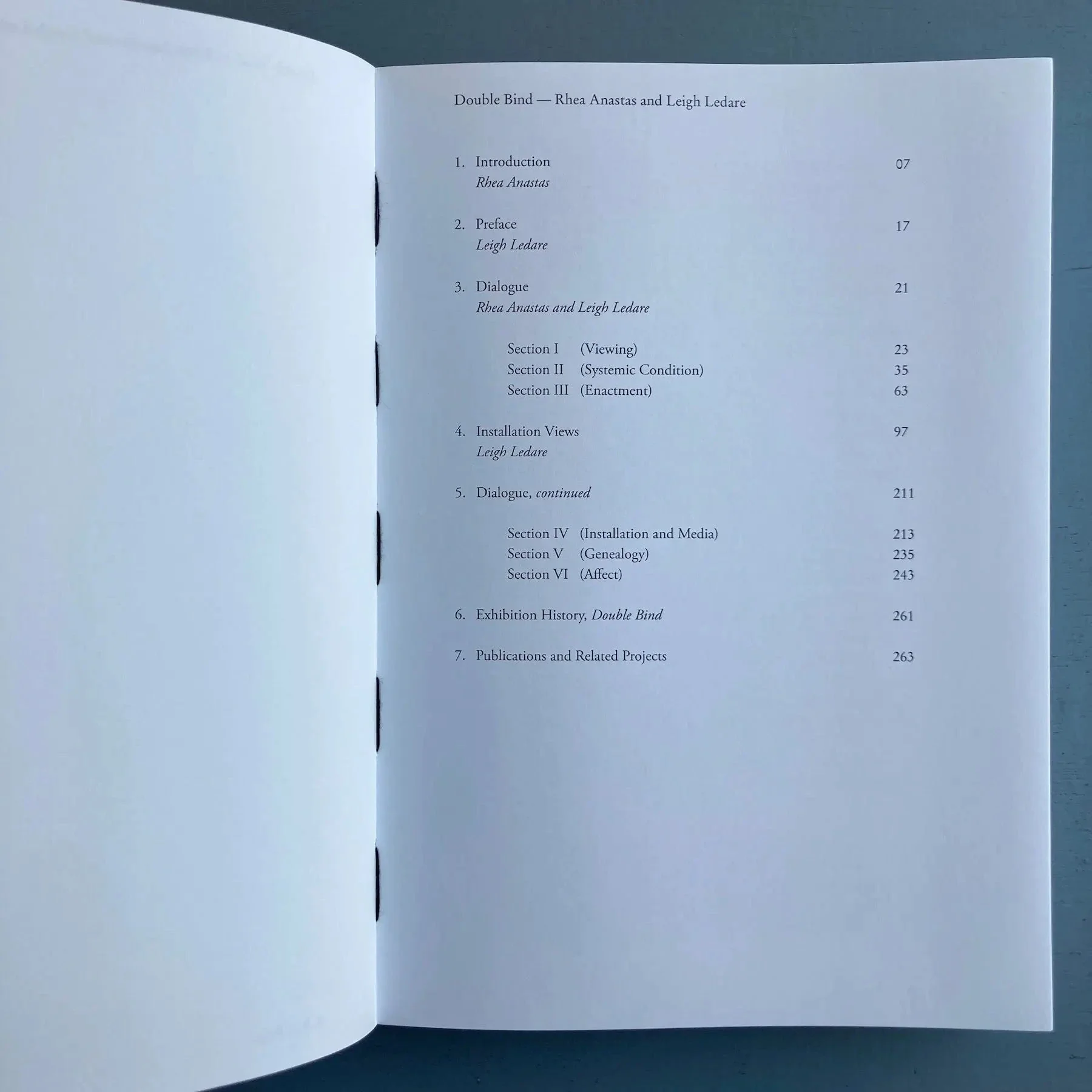 Leigh Ledare & Rhea Anastas - Double Bind - A.R.T. Press 2015 - Image 3