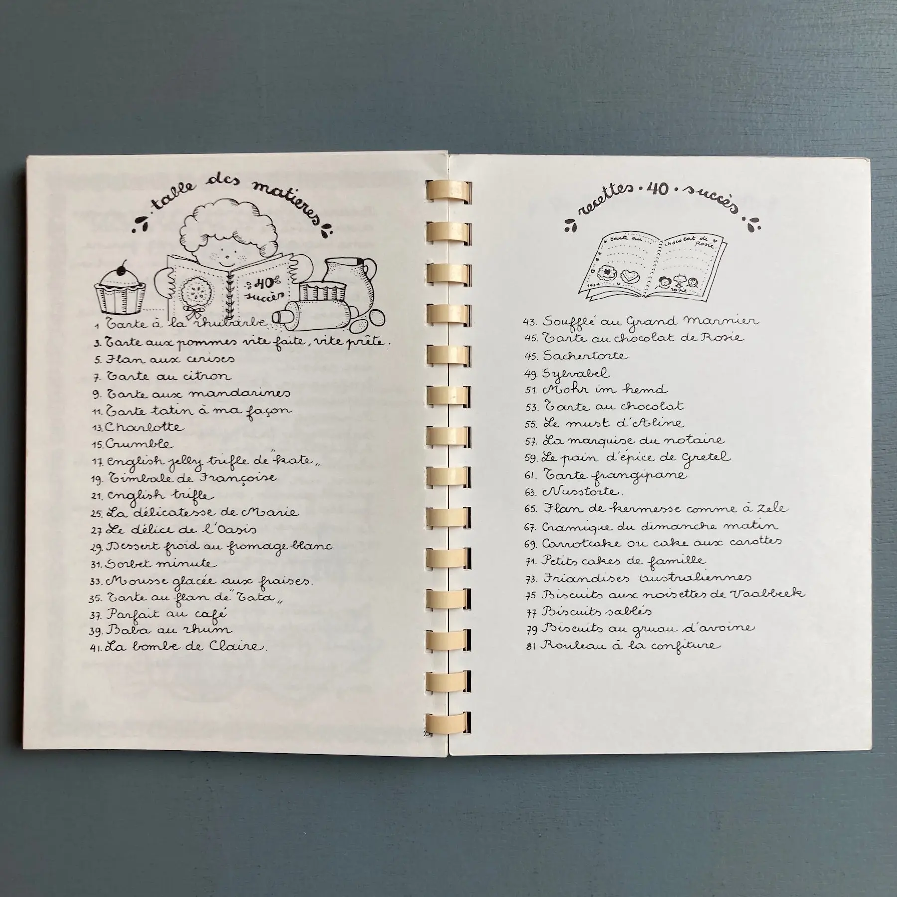 Les desserts de Liesbeth et Bie, 40 succès - Bie Dekmyn 1986 - Image 9
