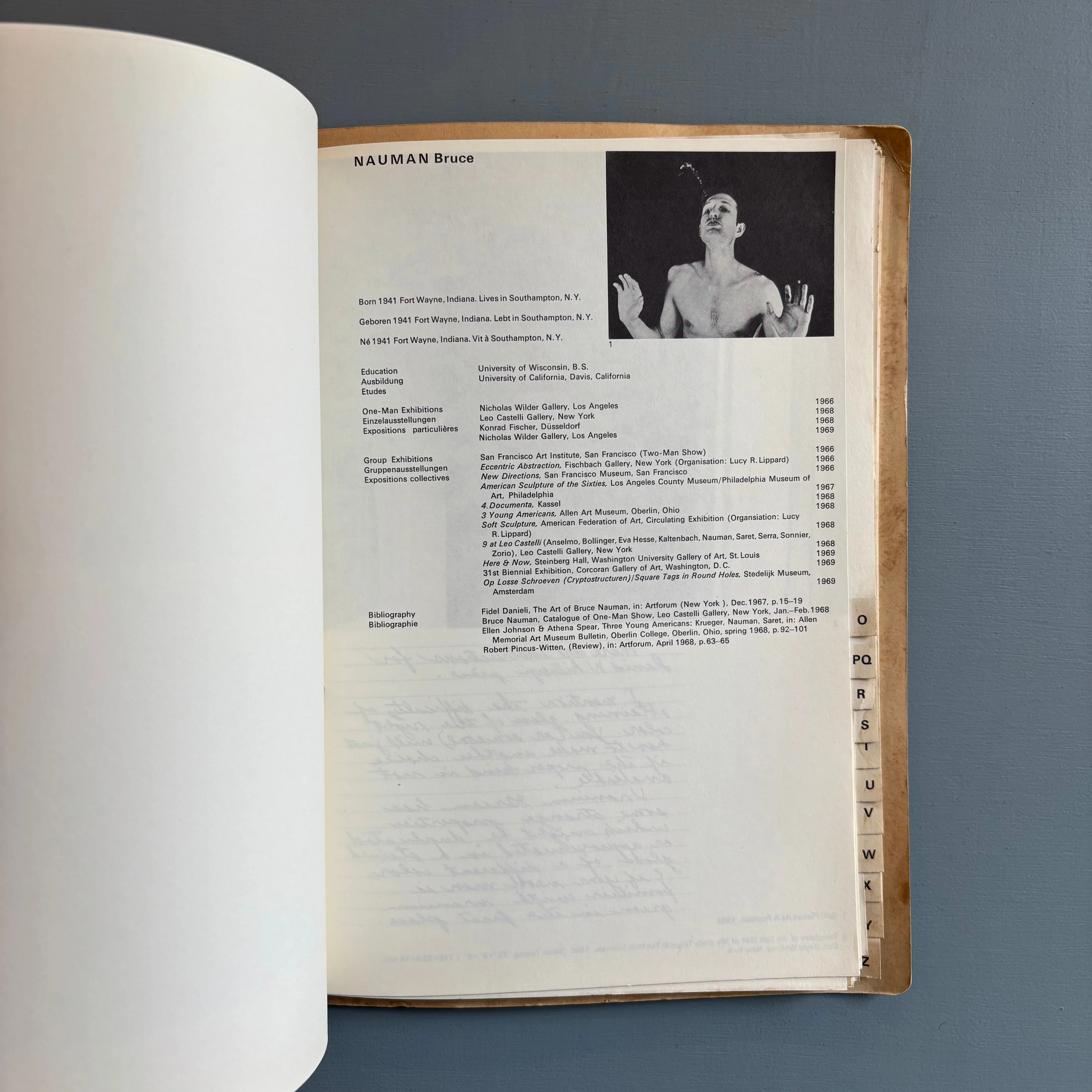 Live in Your Head: When Attitudes Become Form, by Harald Szeemann - Kunsthalle Bern 1969 - Image 11