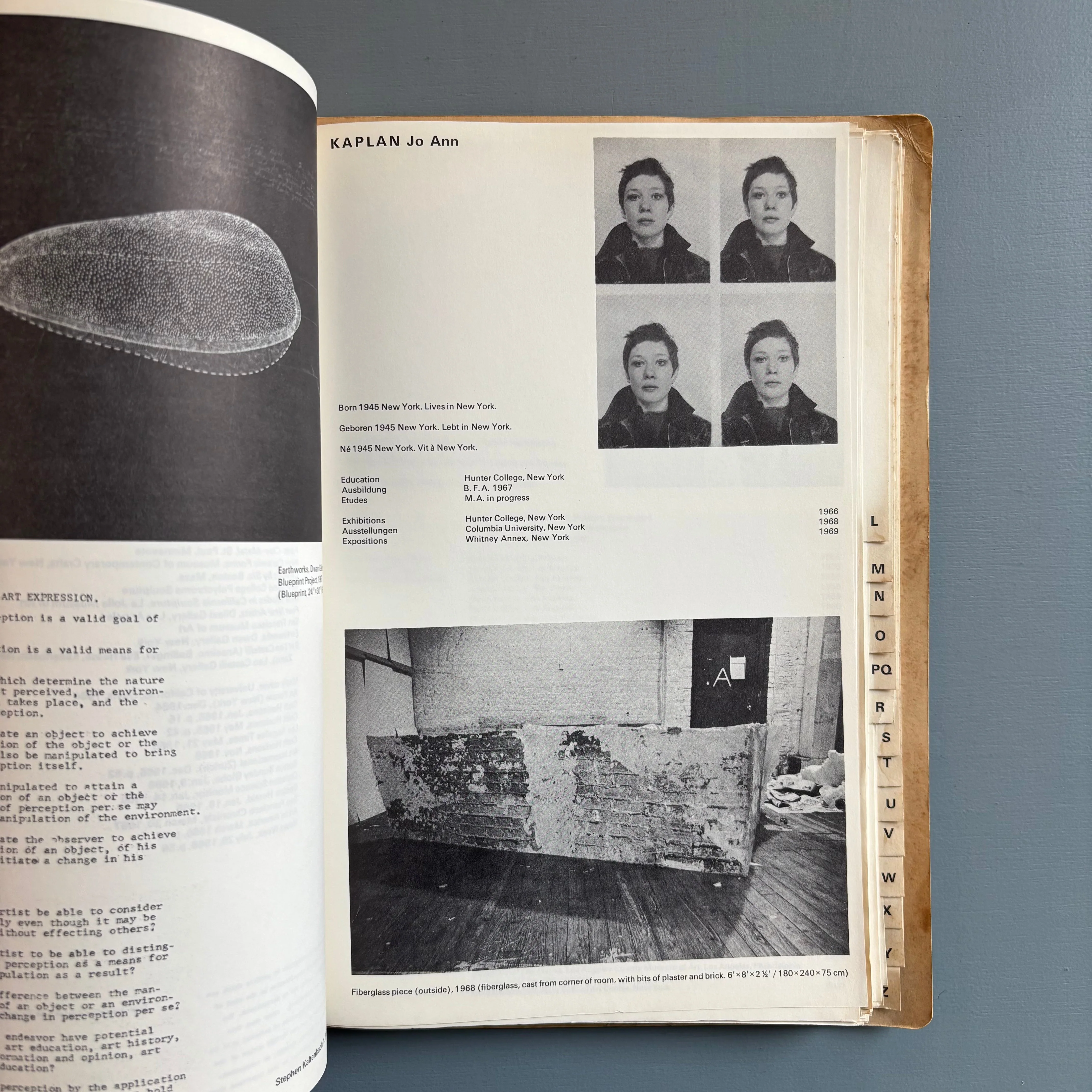 Live in Your Head: When Attitudes Become Form, by Harald Szeemann - Kunsthalle Bern 1969 - Image 9