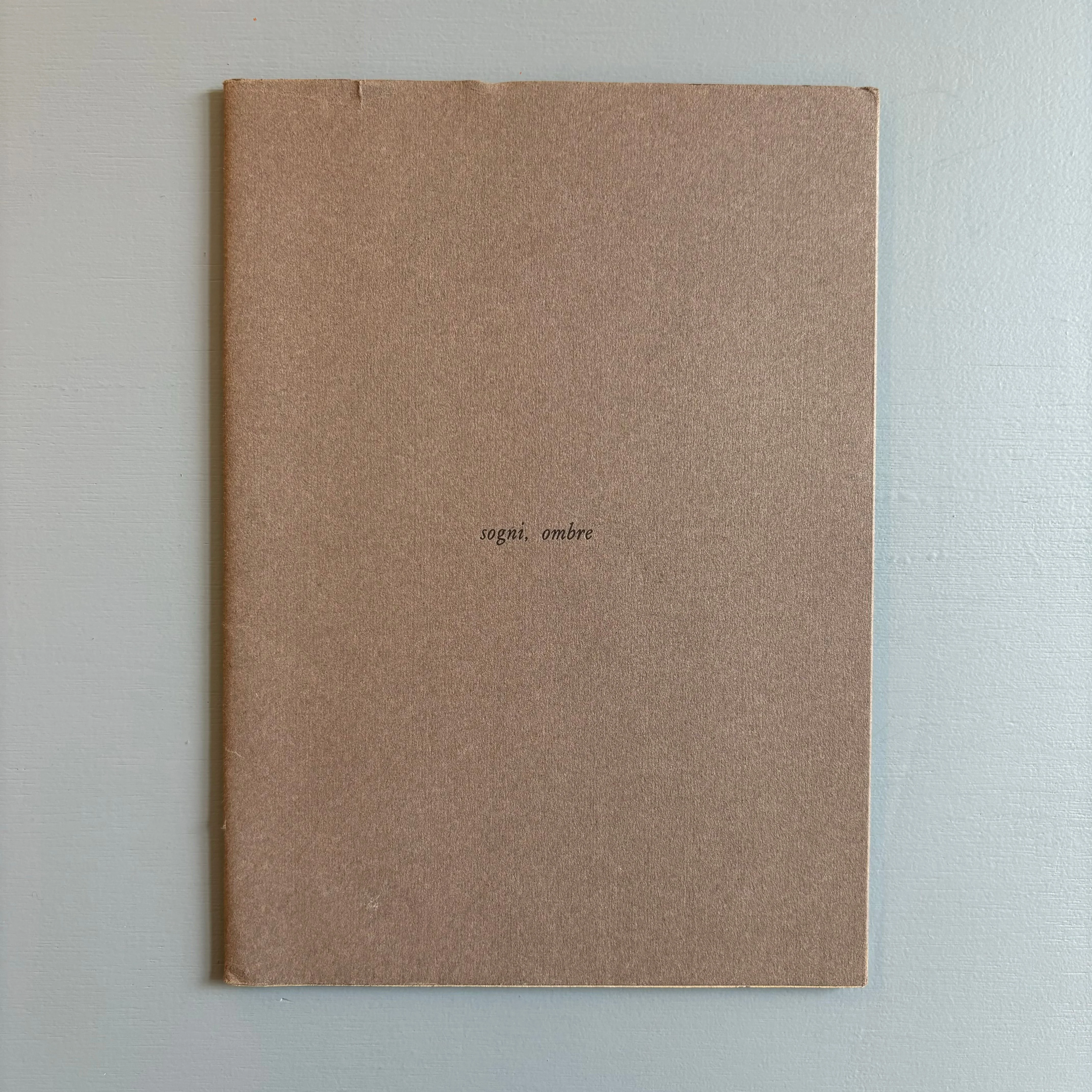 Luciano Bartolini - Sogni, ombre - Ottenhausen Verlag München 1979
