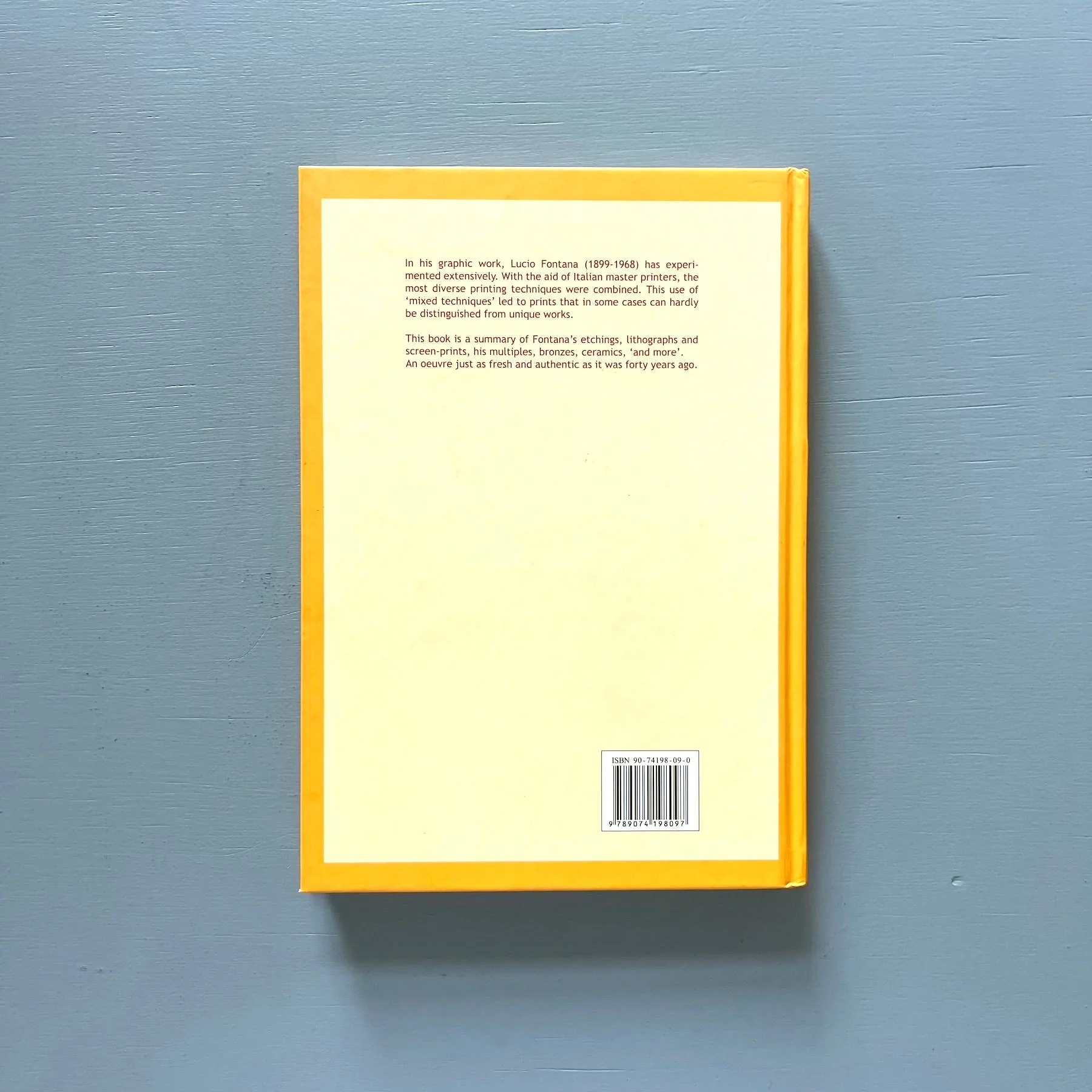 Lucio Fontana - Graphics, multiples and more... - Tuja Books 2006 - Image 12