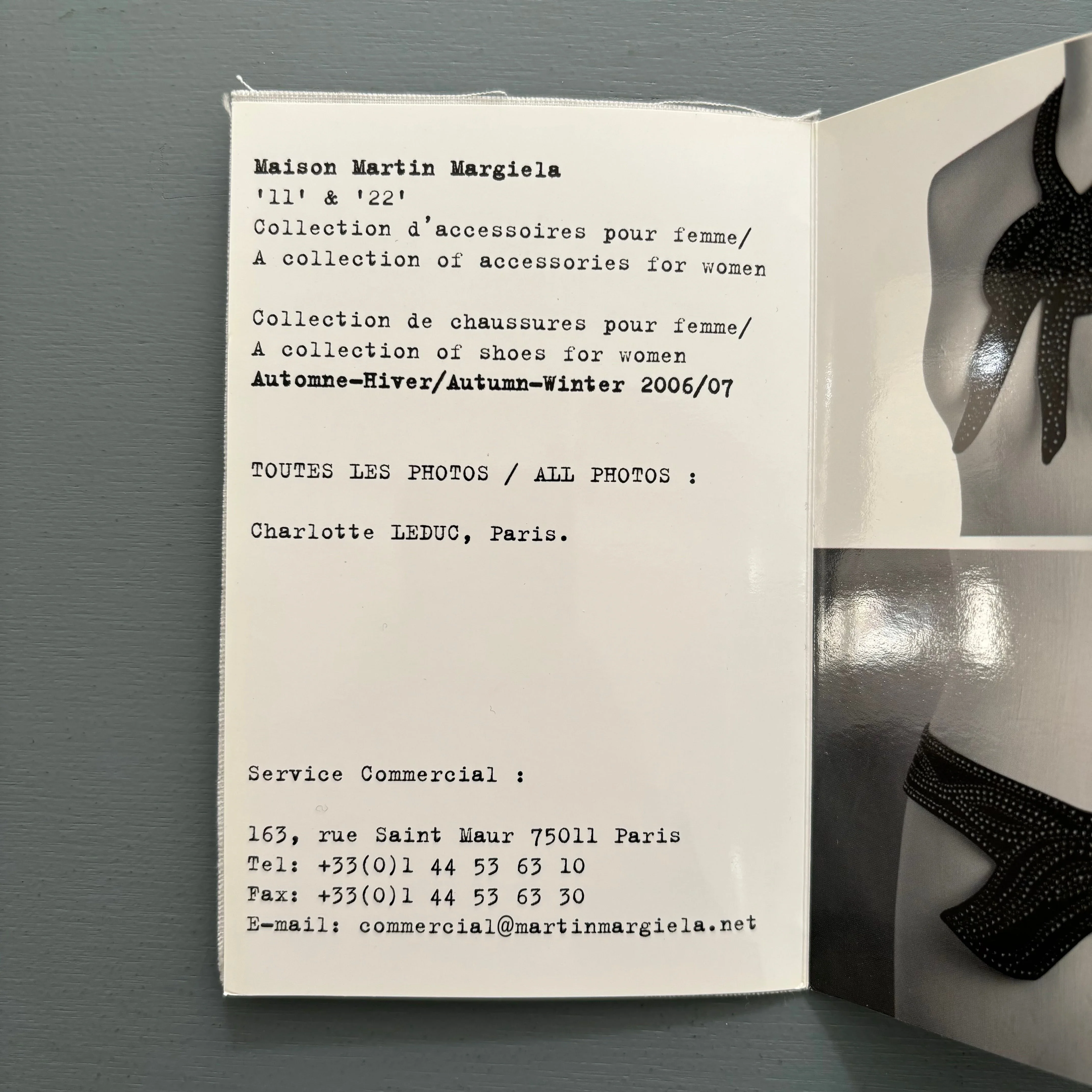 Maison Martin Margiela - Women F/W 2006-2007 Accessories and Shoes - Image 3