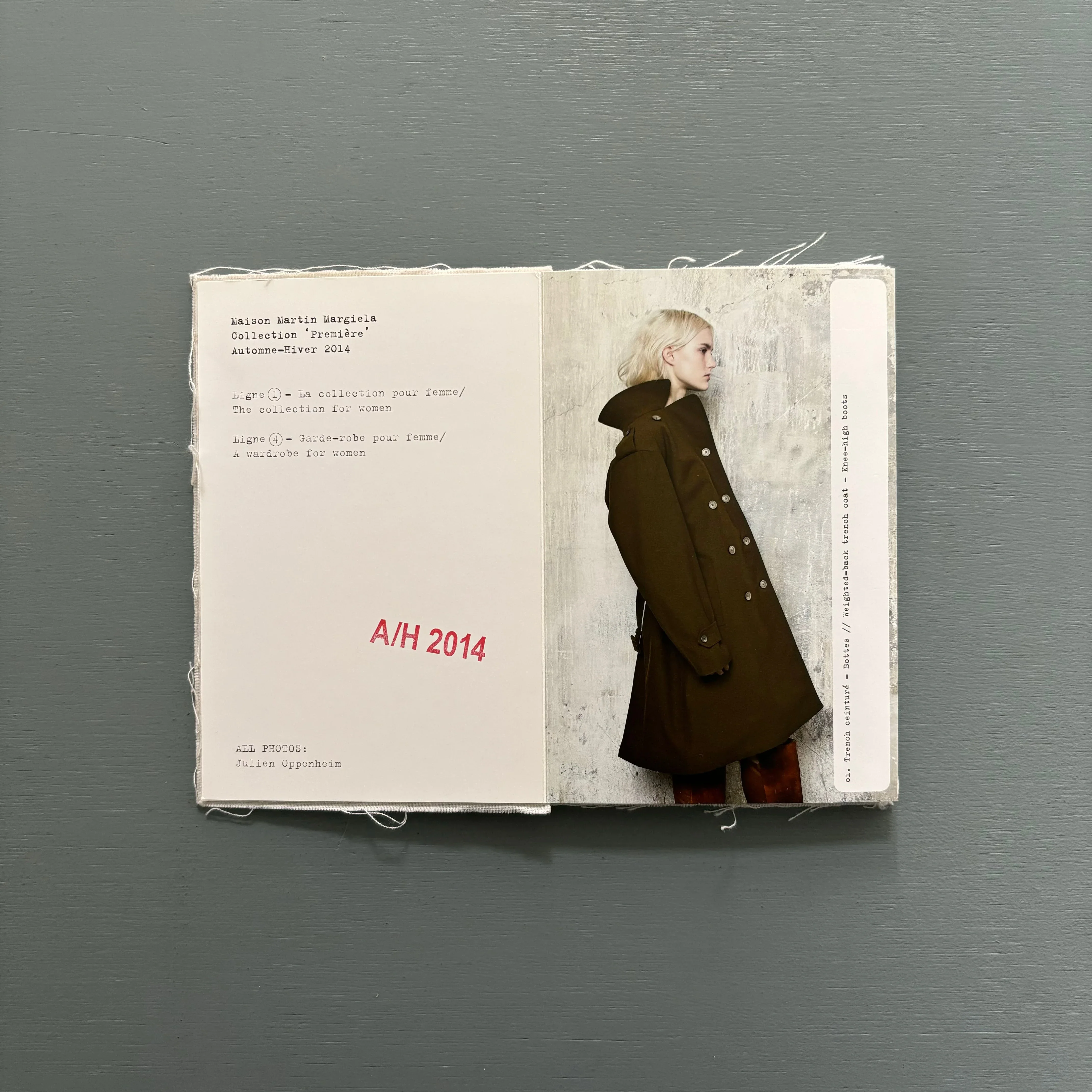 Maison Martin Margiela - Women F/W 2014 Collection "Première"