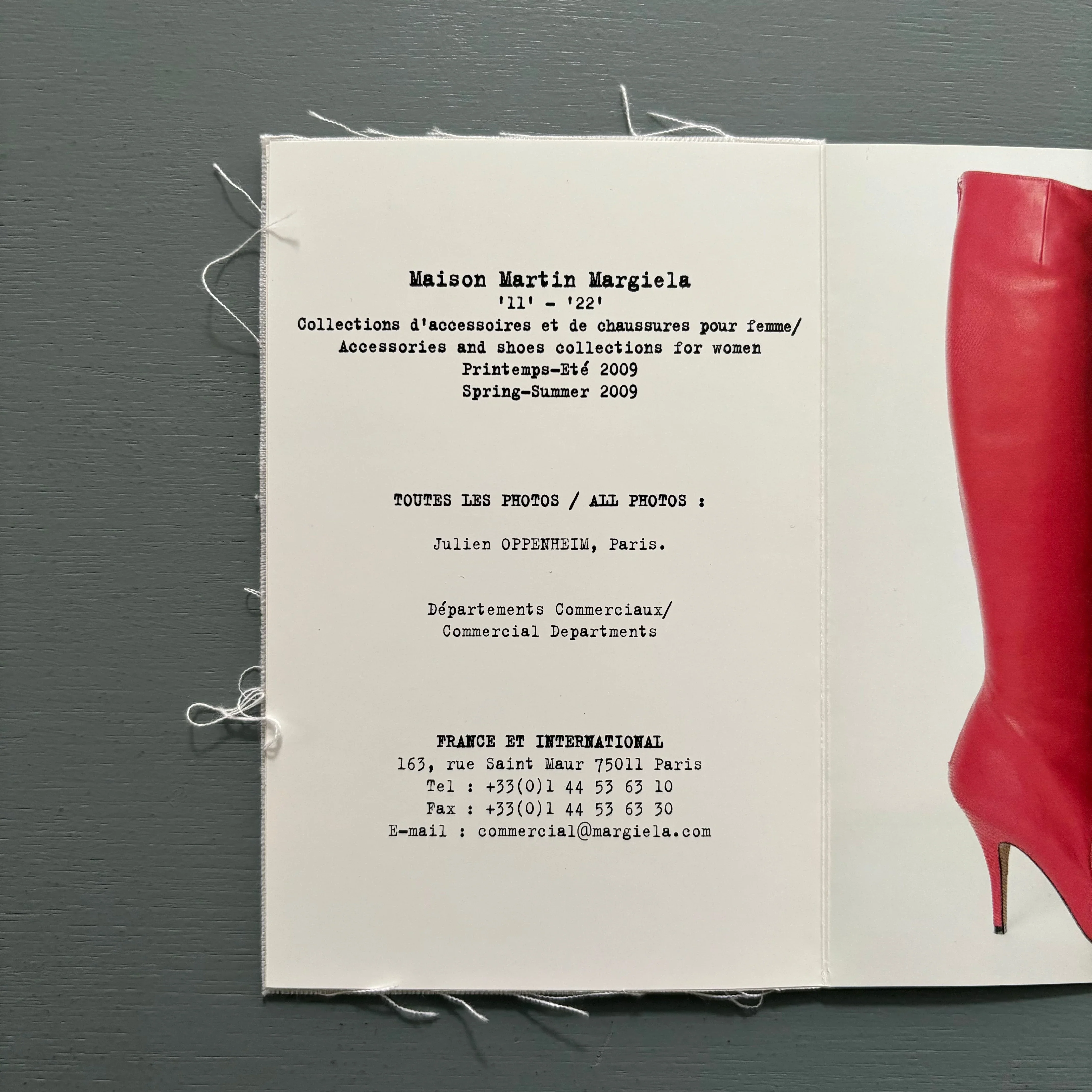 Maison Martin Margiela - Women S/S 2009 Accessories and Shoes - Image 3