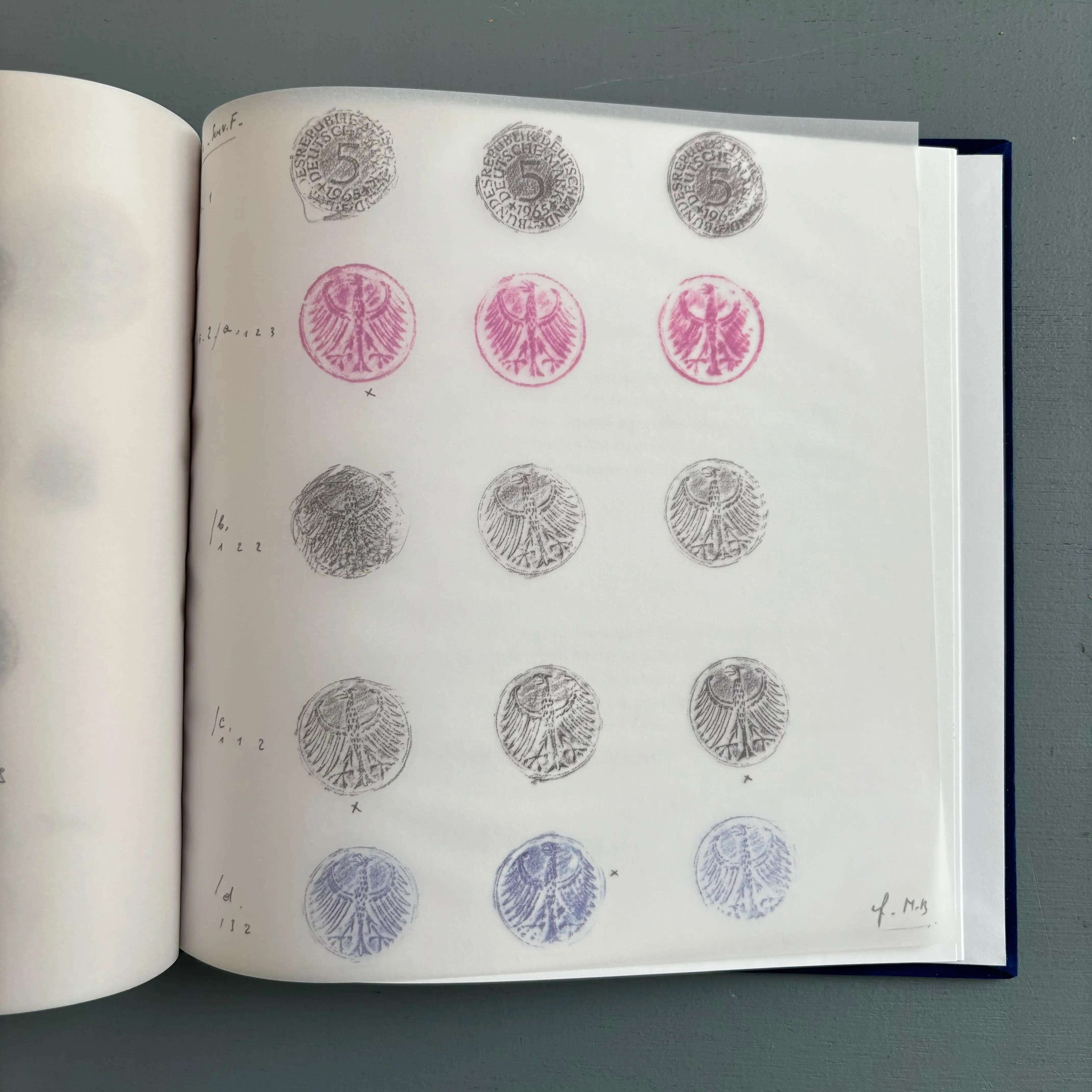 Marcel Broodthaers - Catalogue des Monnaies (collection privée) - Monnaie de Paris 2015 - Image 5