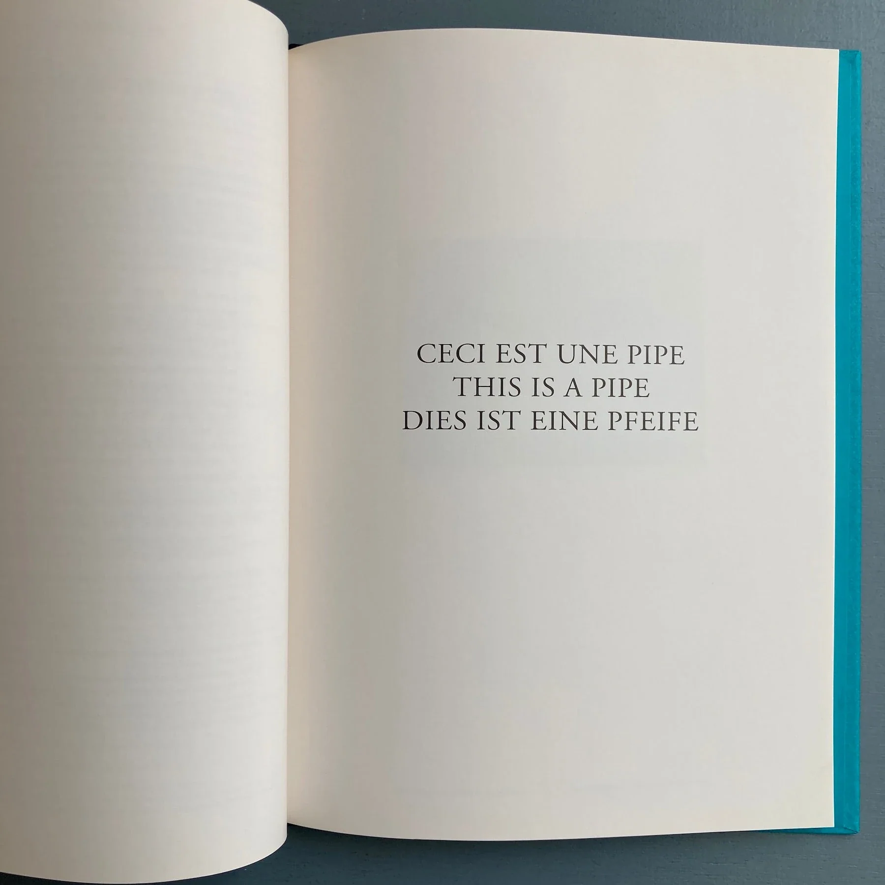 Marcel Broodthaers - Ceci Est Une Pipe / This Is A Pipe / Dies Ist Eine Pfeife - Merz 2001 - Image 4