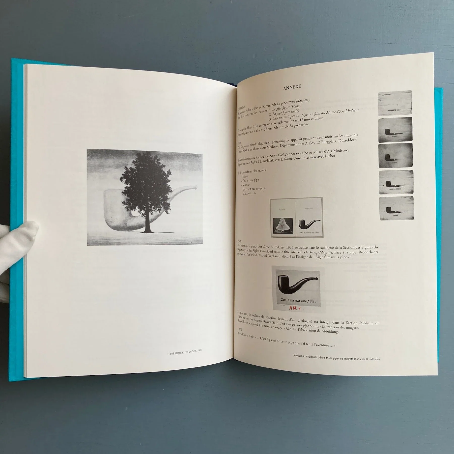 Marcel Broodthaers - Ceci Est Une Pipe / This Is A Pipe / Dies Ist Eine Pfeife - Merz 2001 - Image 9