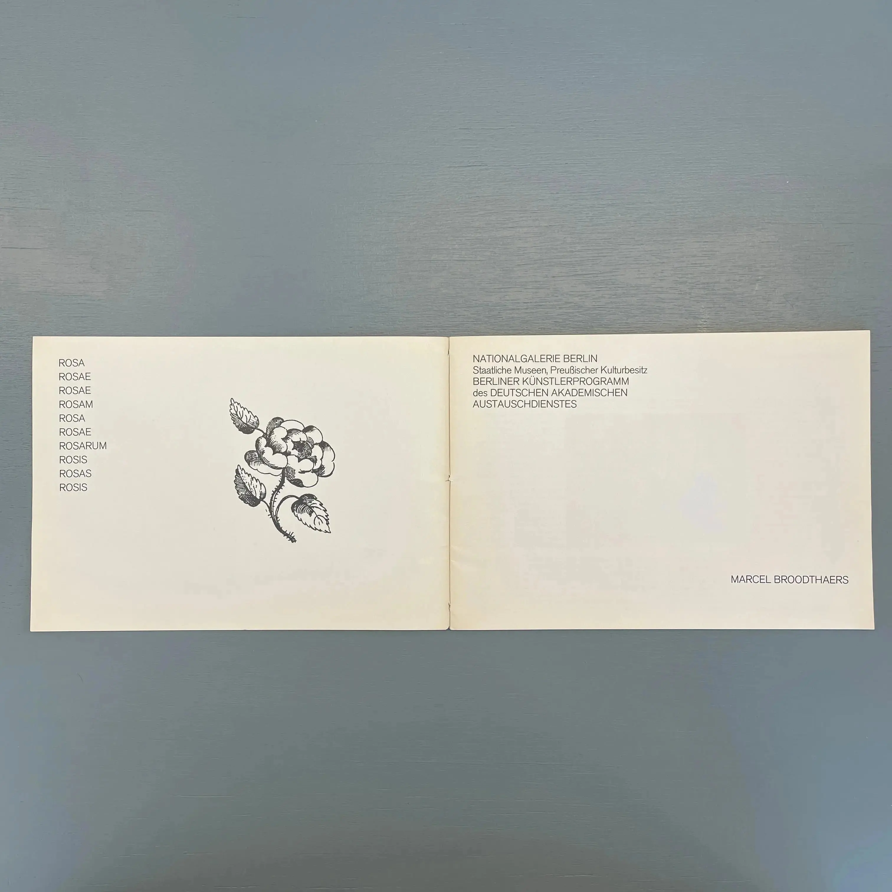 Marcel Broodthaers - Défense de Photographier - National Galerie Berlin 1975 - Image 6