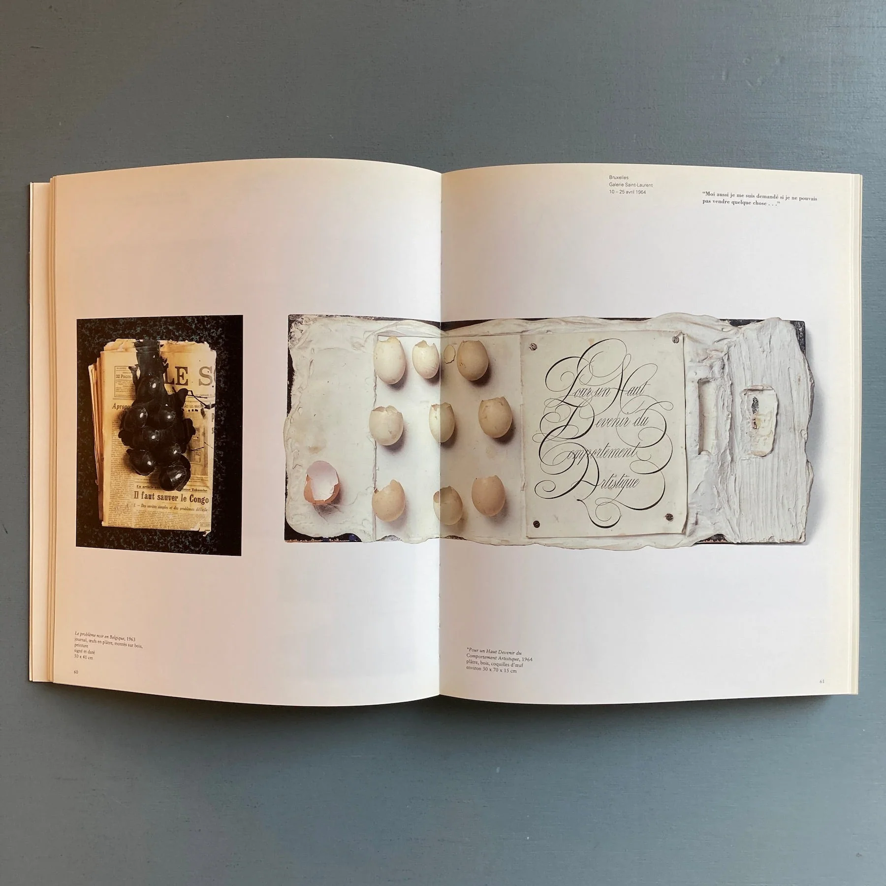Marcel Broodthaers - Editions du Jeu de Paume 1991 - Image 3