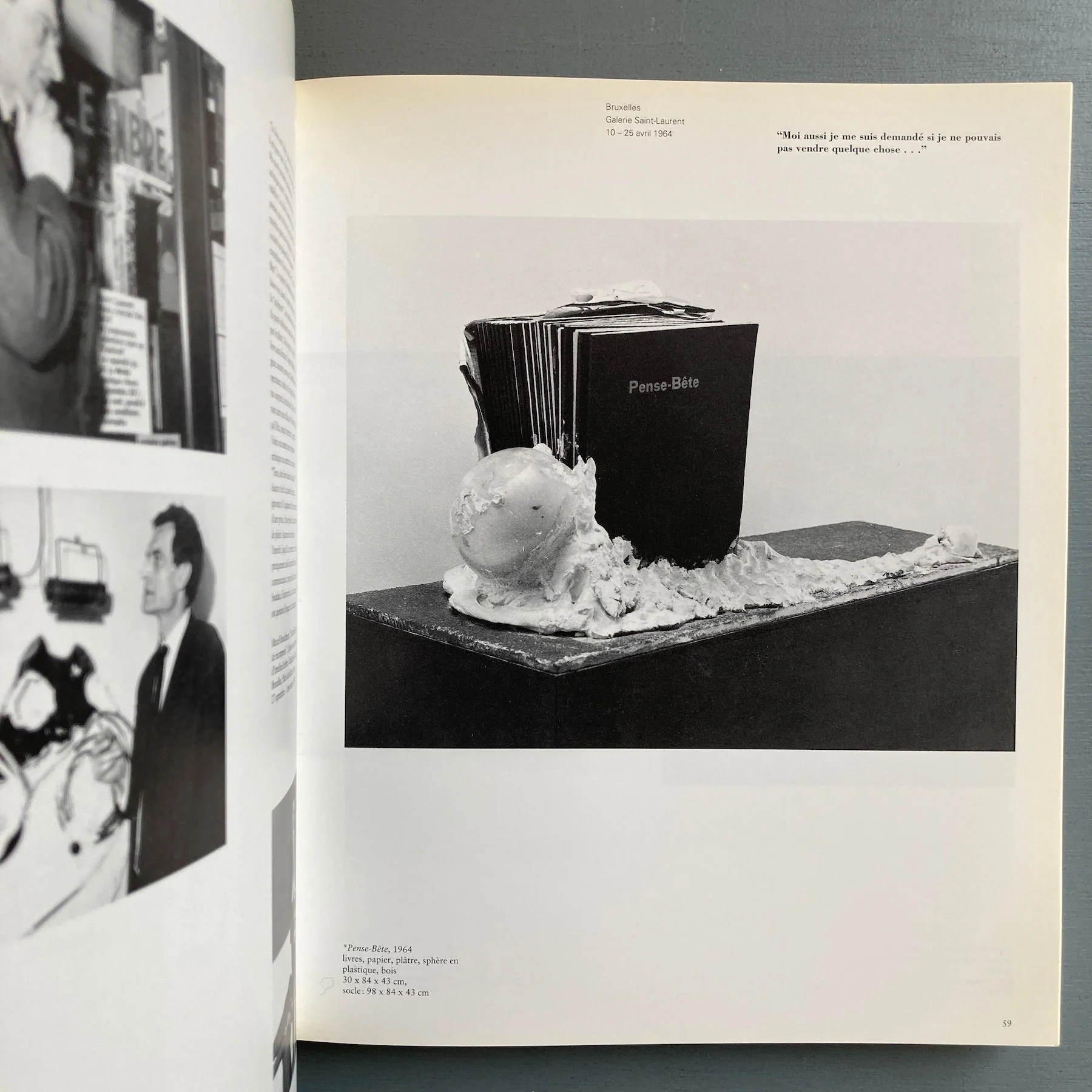 Marcel Broodthaers - Editions du Jeu de Paume 1991 - Image 4