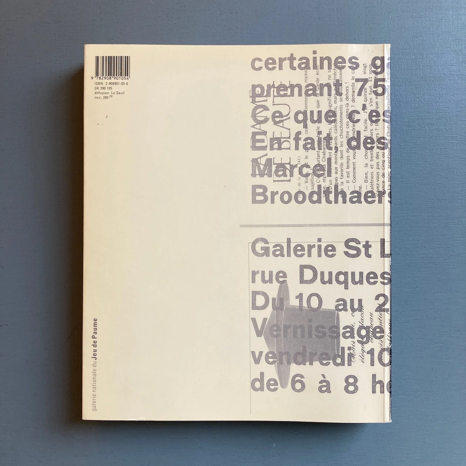 Marcel Broodthaers - Editions du Jeu de Paume 1991 - Image 8