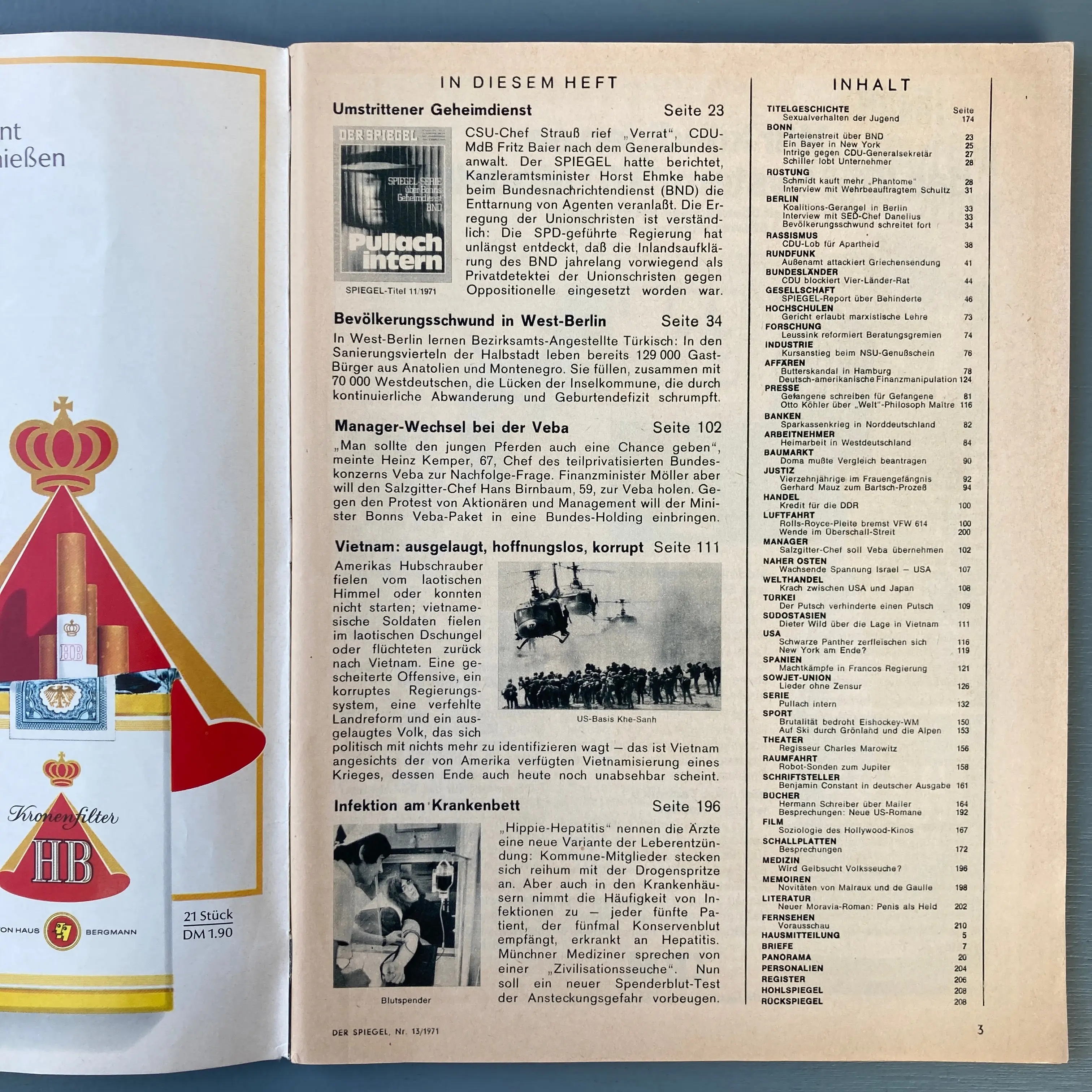 Marcel Broodthaers - Shirt van Laack AD - Der Spiegel 1971 - Image 6
