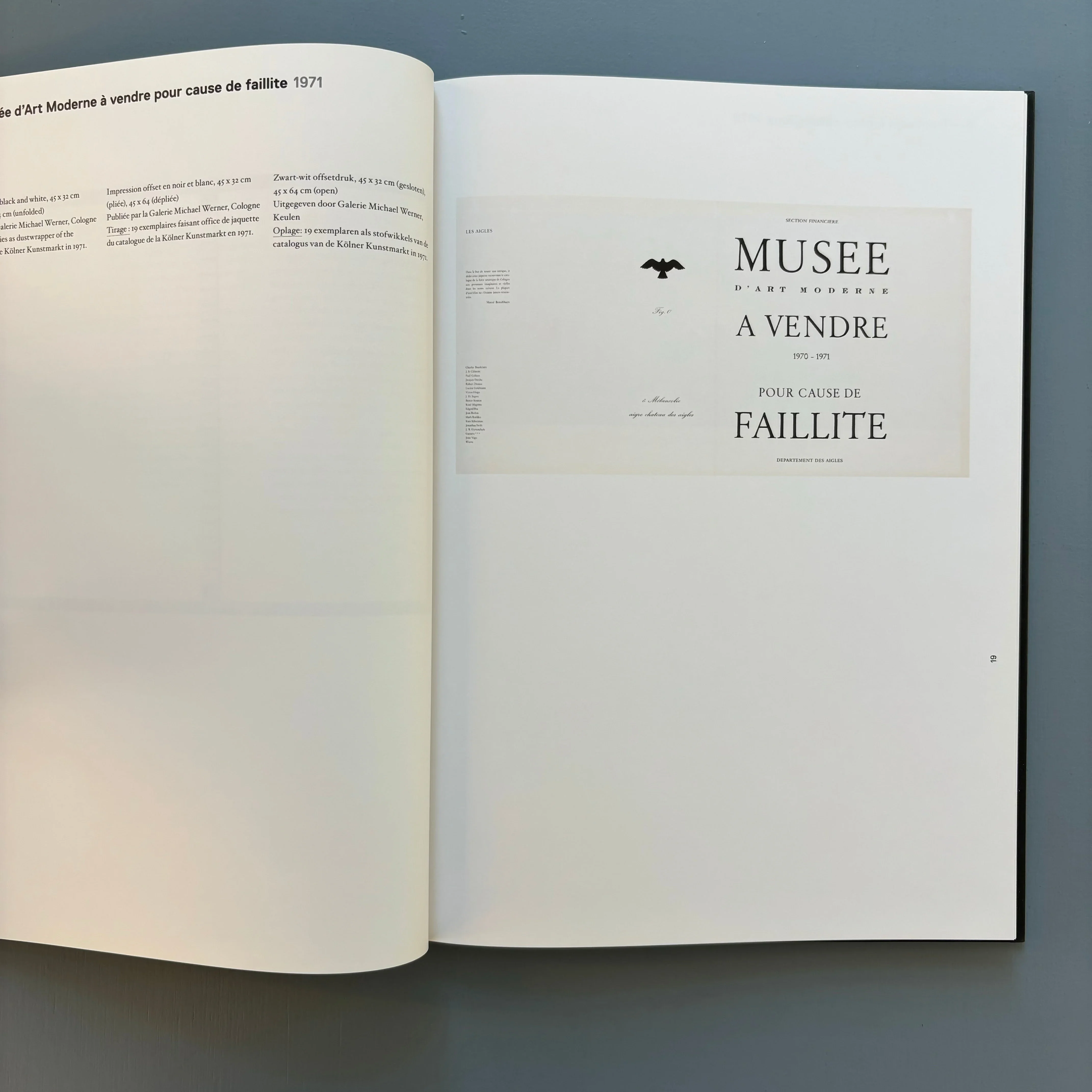 Marcel Broodthaers - The complete prints and books - Galerie Ronny Van de Velde 2012 - Image 4