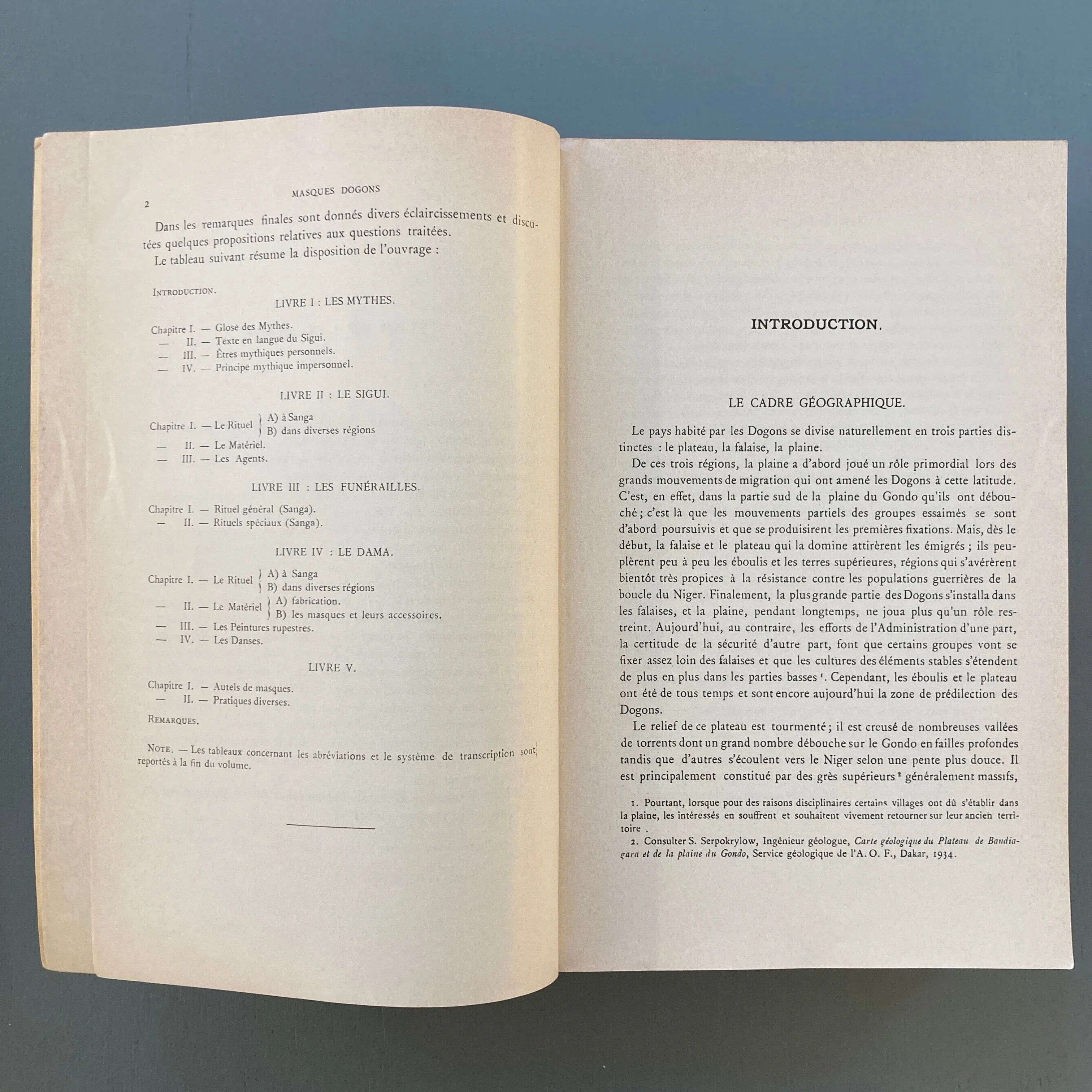 Marcel Griaule - Masques Dogons - Institut d'Ethnologie / Musée de l'Homme 1963 - Image 5