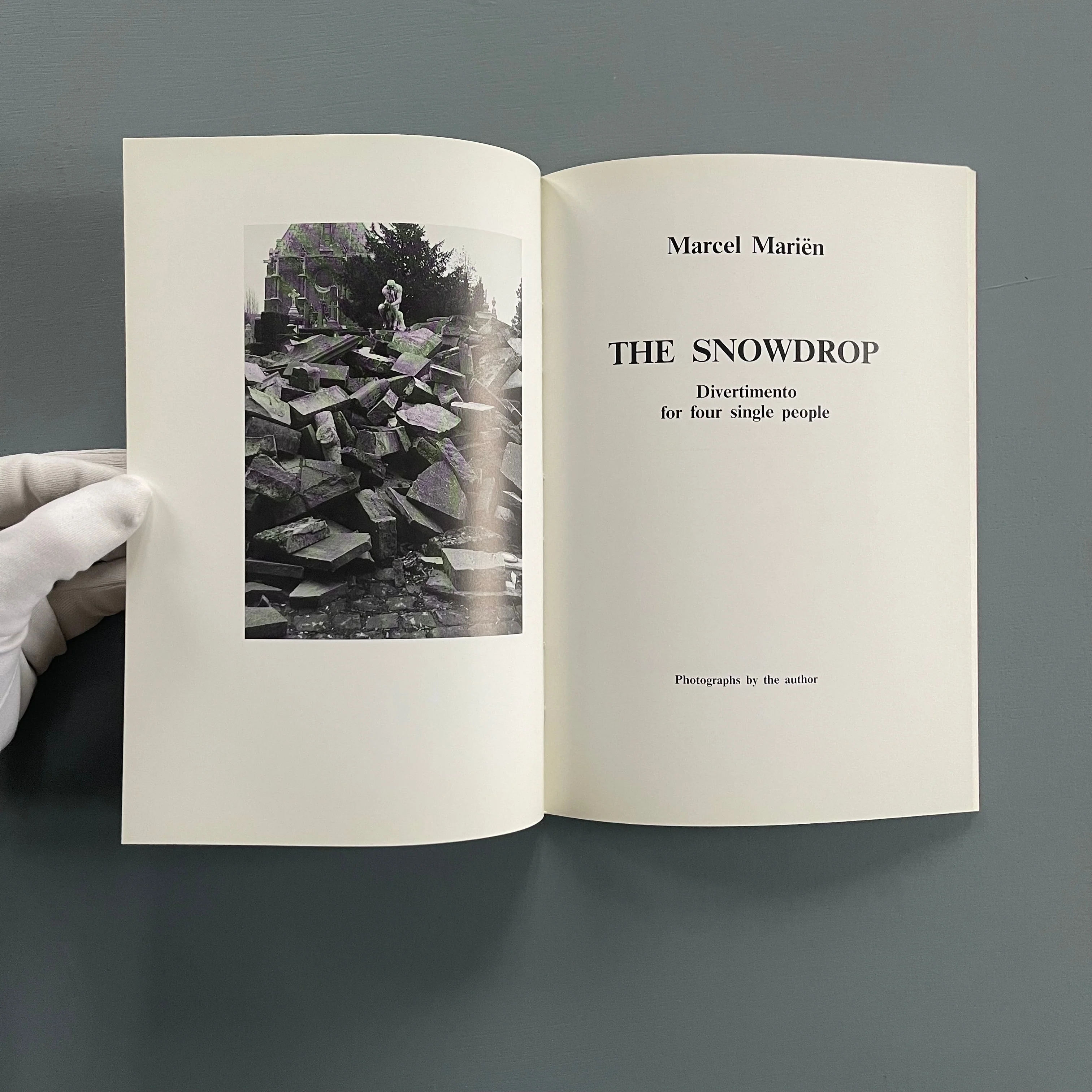 Marcel Mariën - The Snowdrop - Self-published 1989 - Image 2