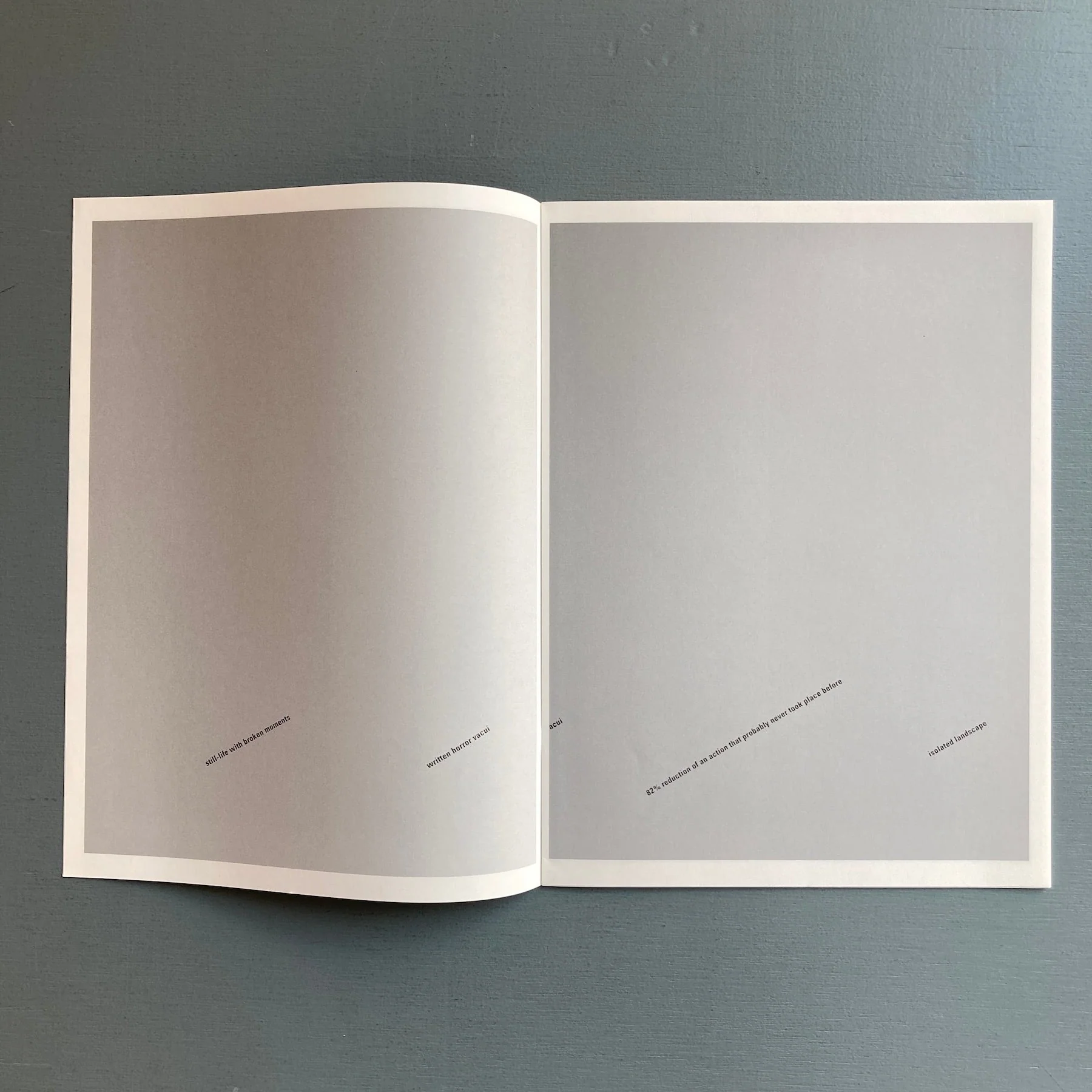 Mark Manders - Hallway with Sentences - Roma Publications 2005 - Image 4