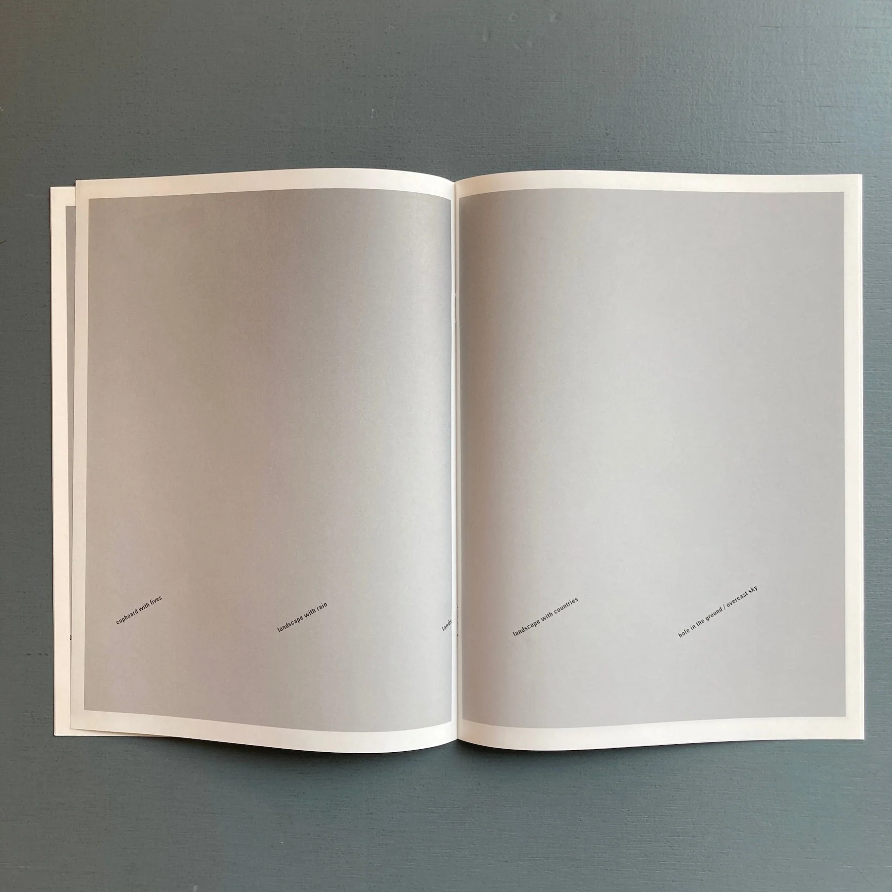 Mark Manders - Hallway with Sentences - Roma Publications 2005 - Image 6