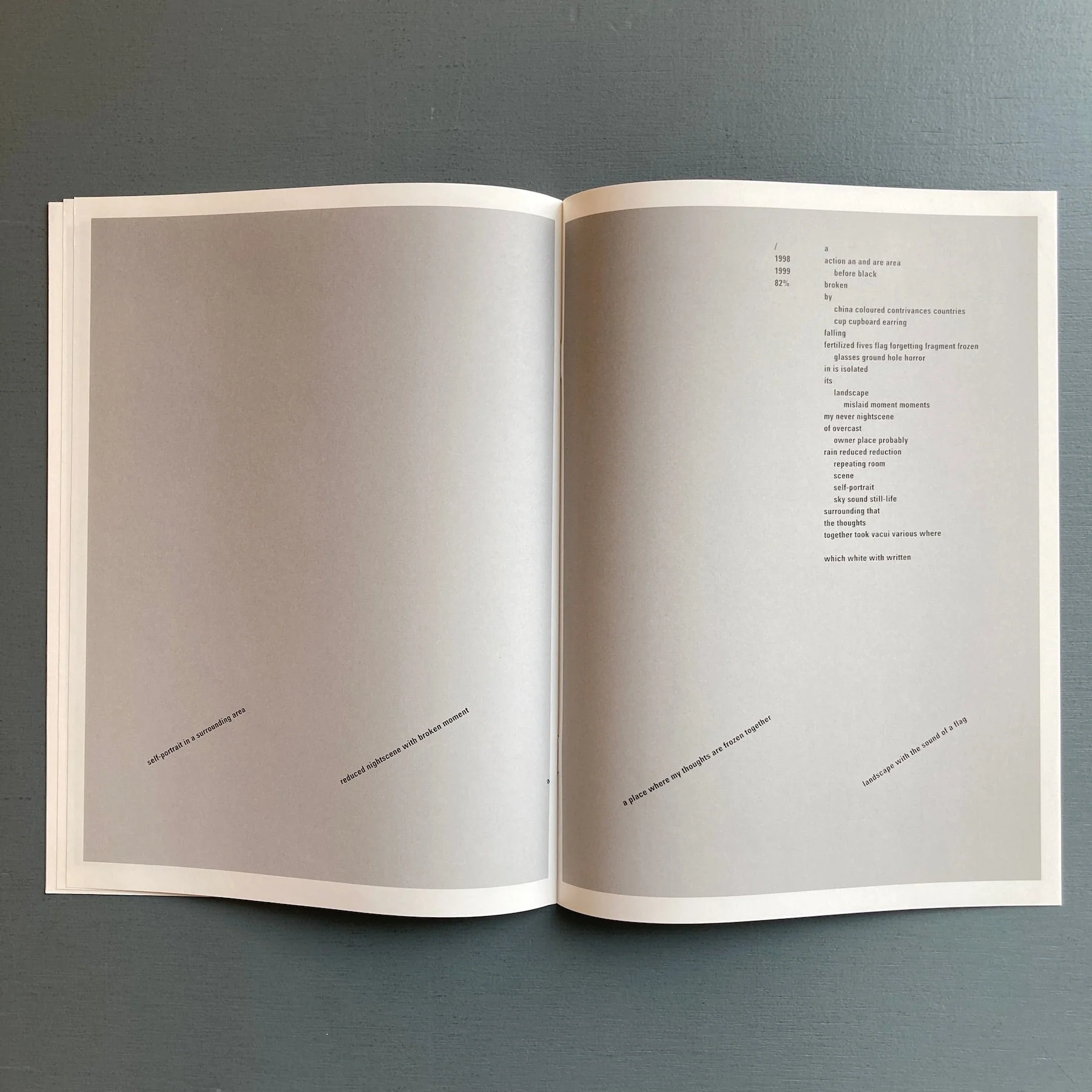 Mark Manders - Hallway with Sentences - Roma Publications 2005 - Image 7