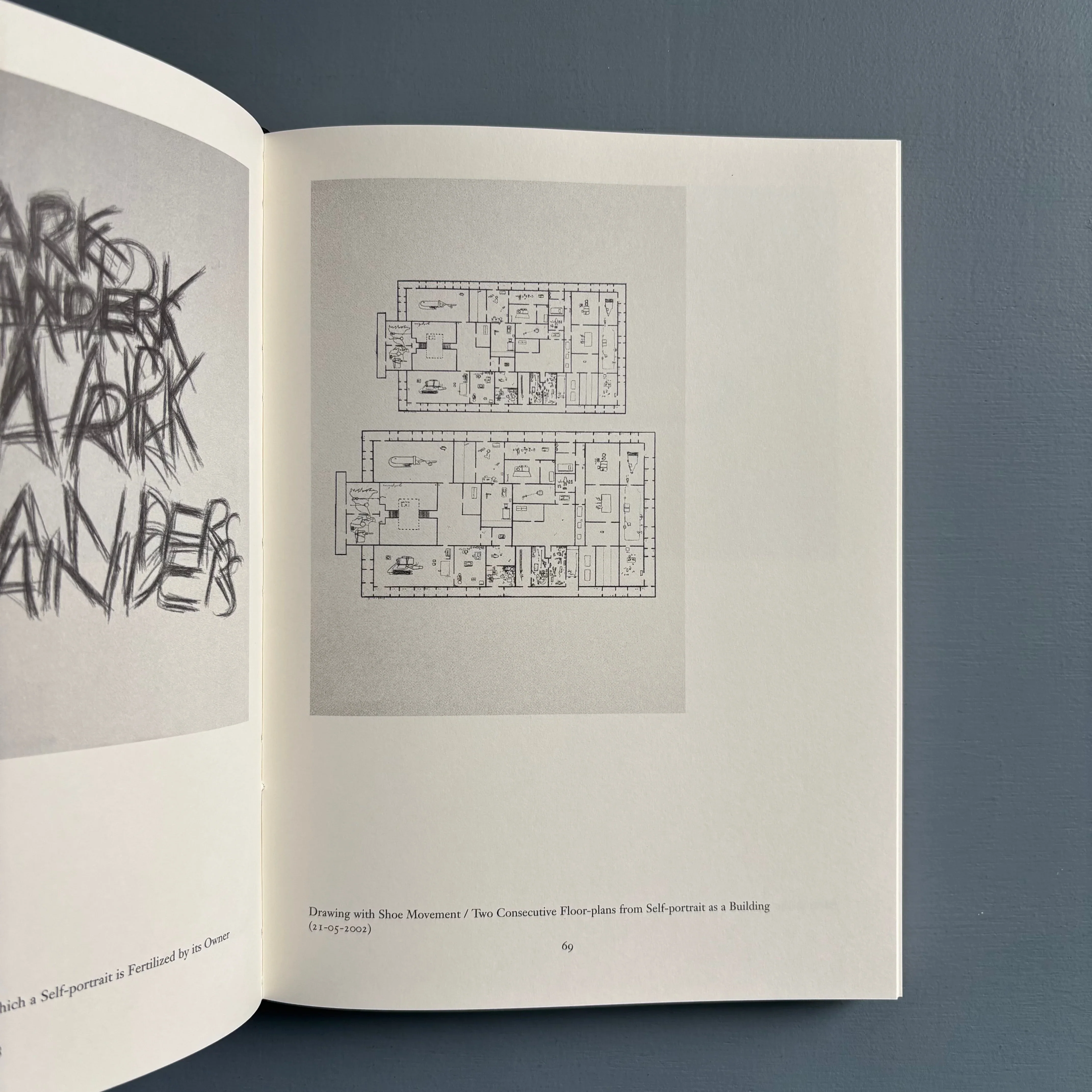 Mark Manders - Several Drawings on top of each other - Roma Publications 2002 - Image 6
