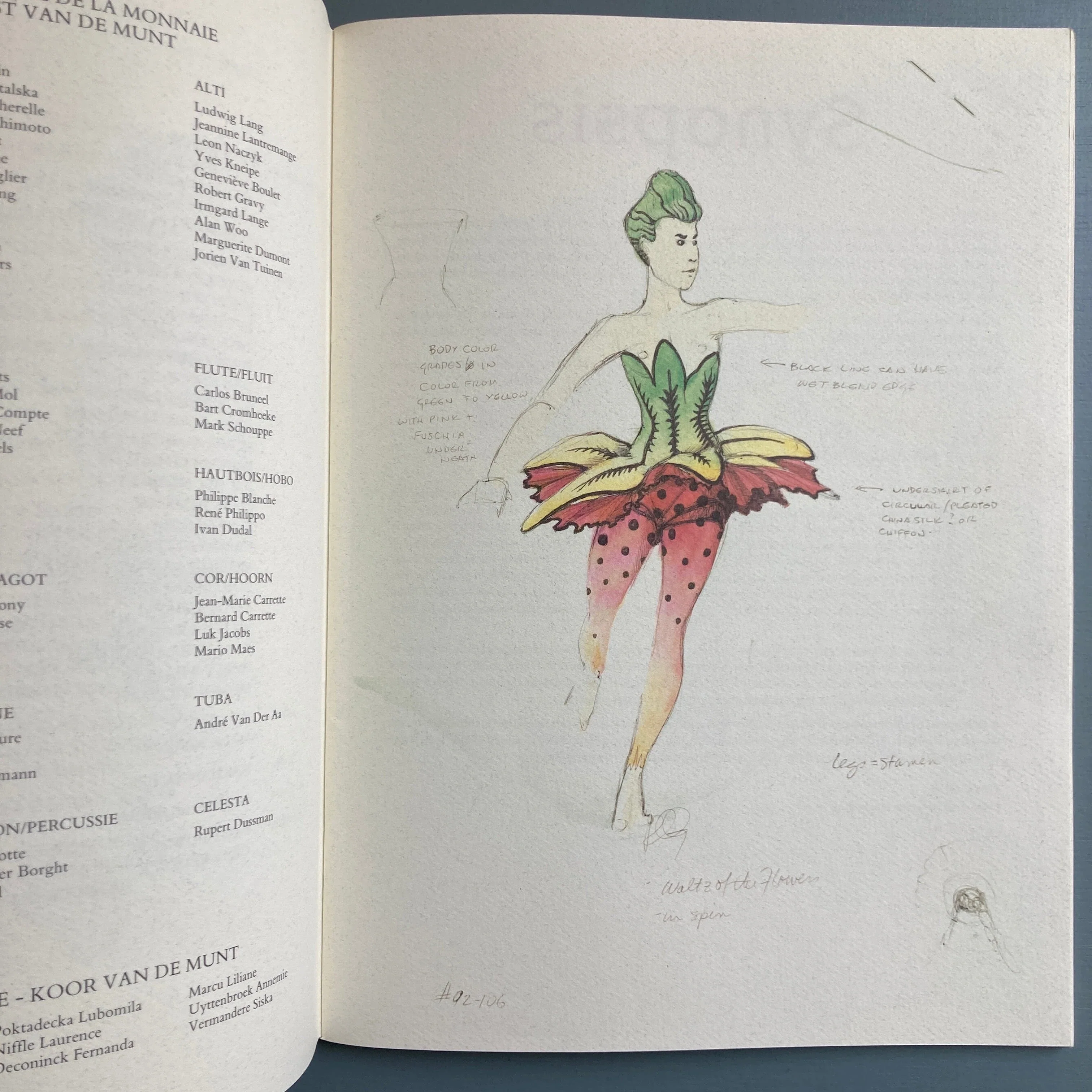 Mark Morris - Program for "The Hard Nut" - Théâtre Royal de la Monnaie 1991 - Image 6