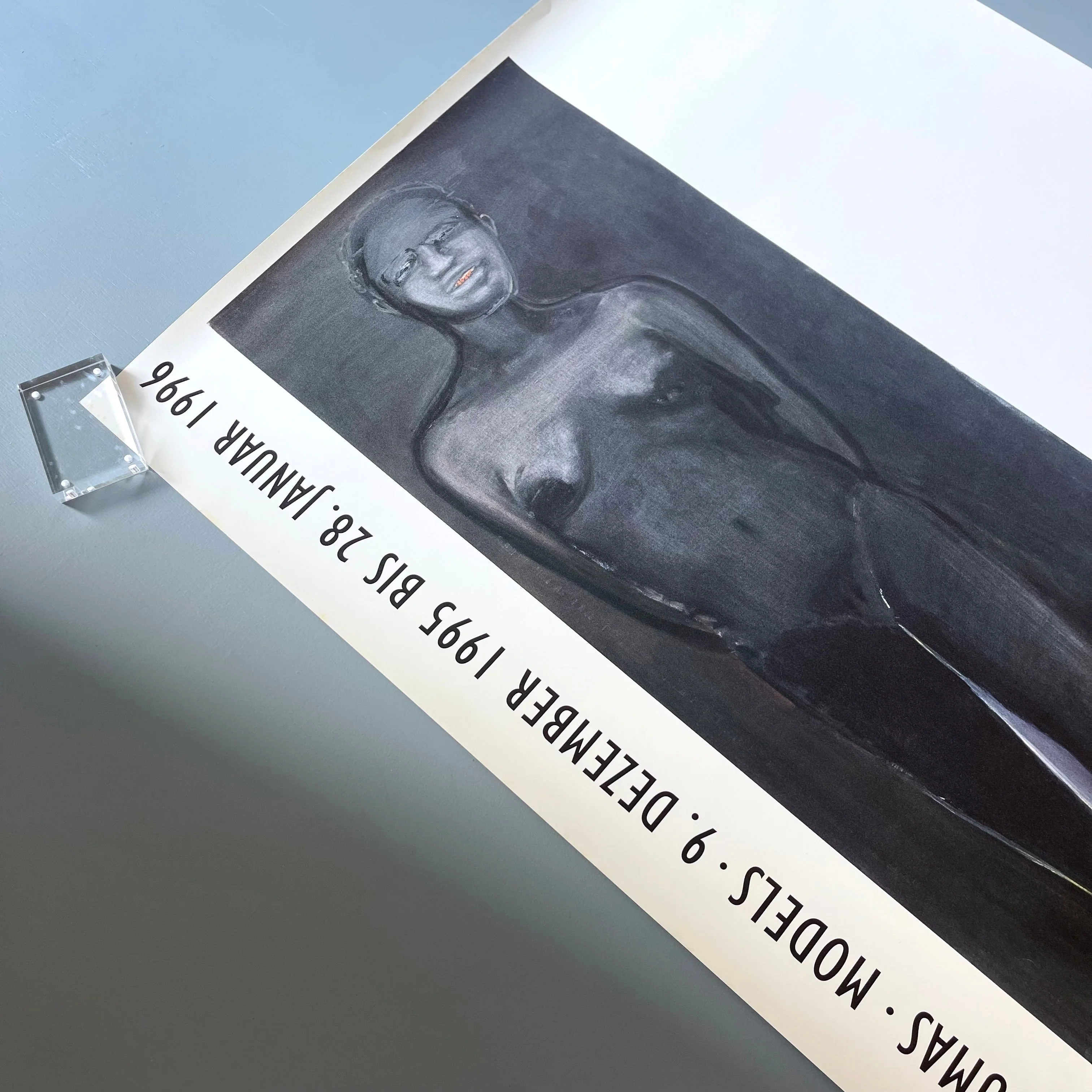 Marlene Dumas - Models - Poster Exhibition Nr 70 Portikus 1996 - Image 3