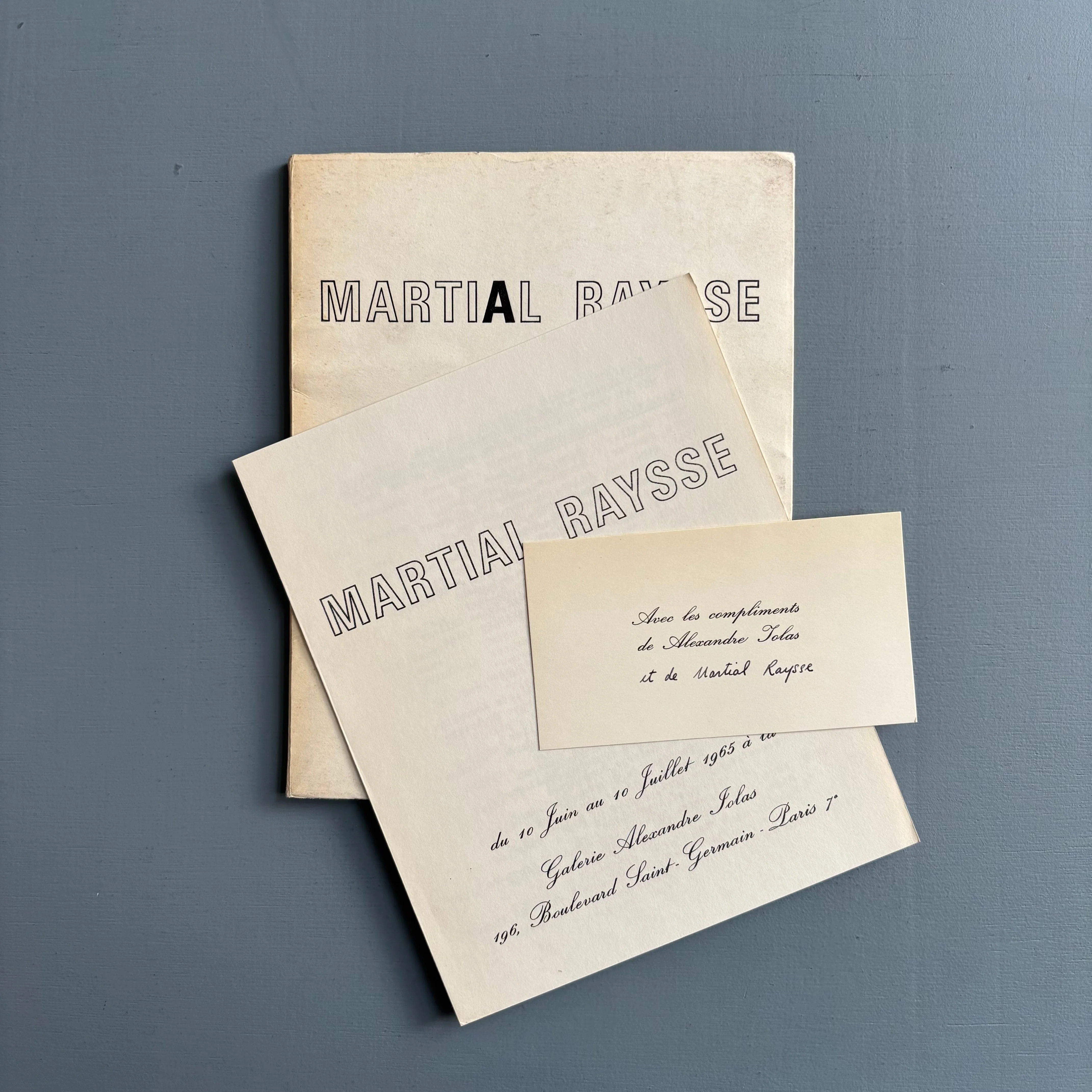 Martial Raysse - Galerie Alexandre Jolas 1965 - Image 7