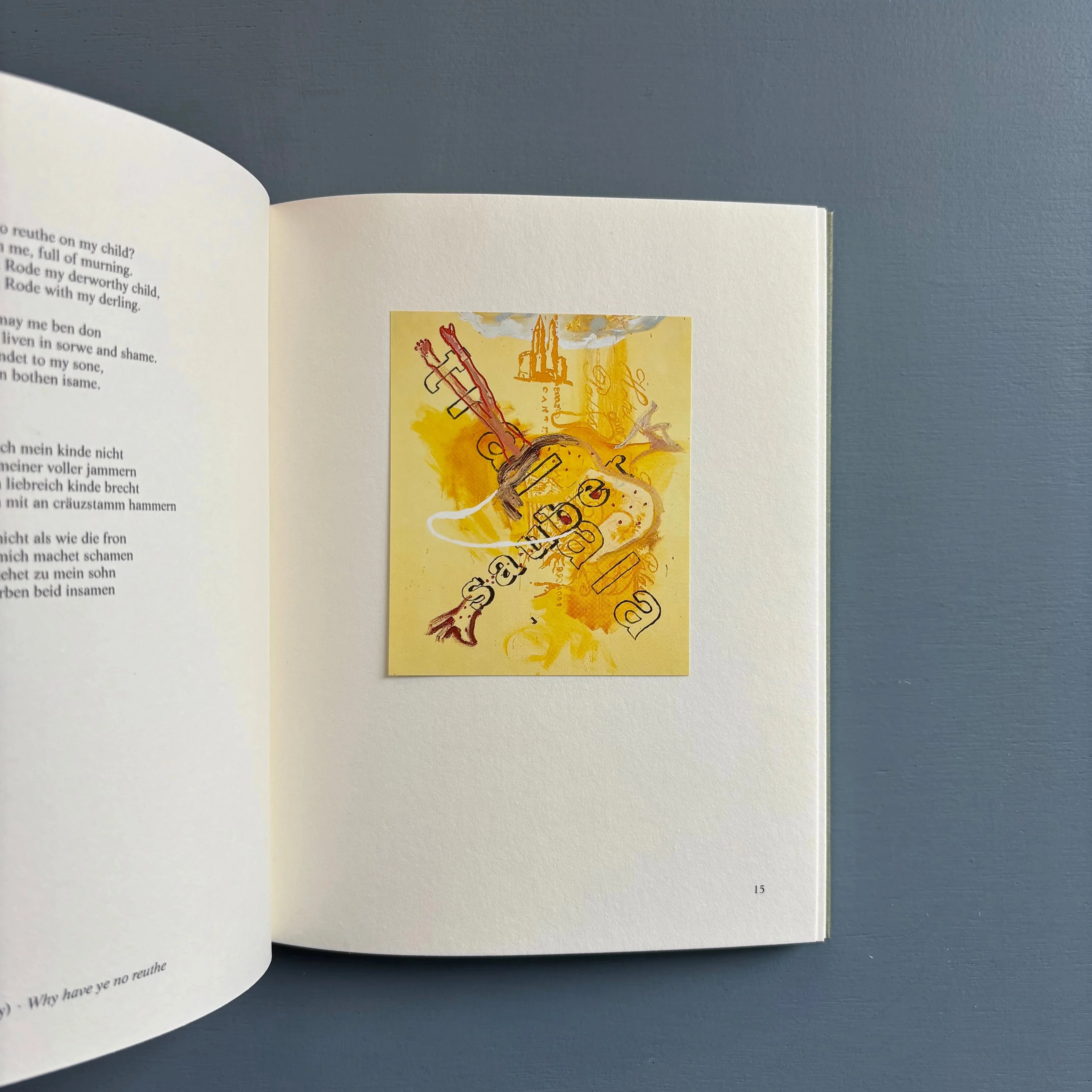 Martin Kippenberger - Fred the Frog Rings the Bell Once a Penny Two a Penny Hot Cross Burns - Galerie Max Hetzle 1991 - Image 2