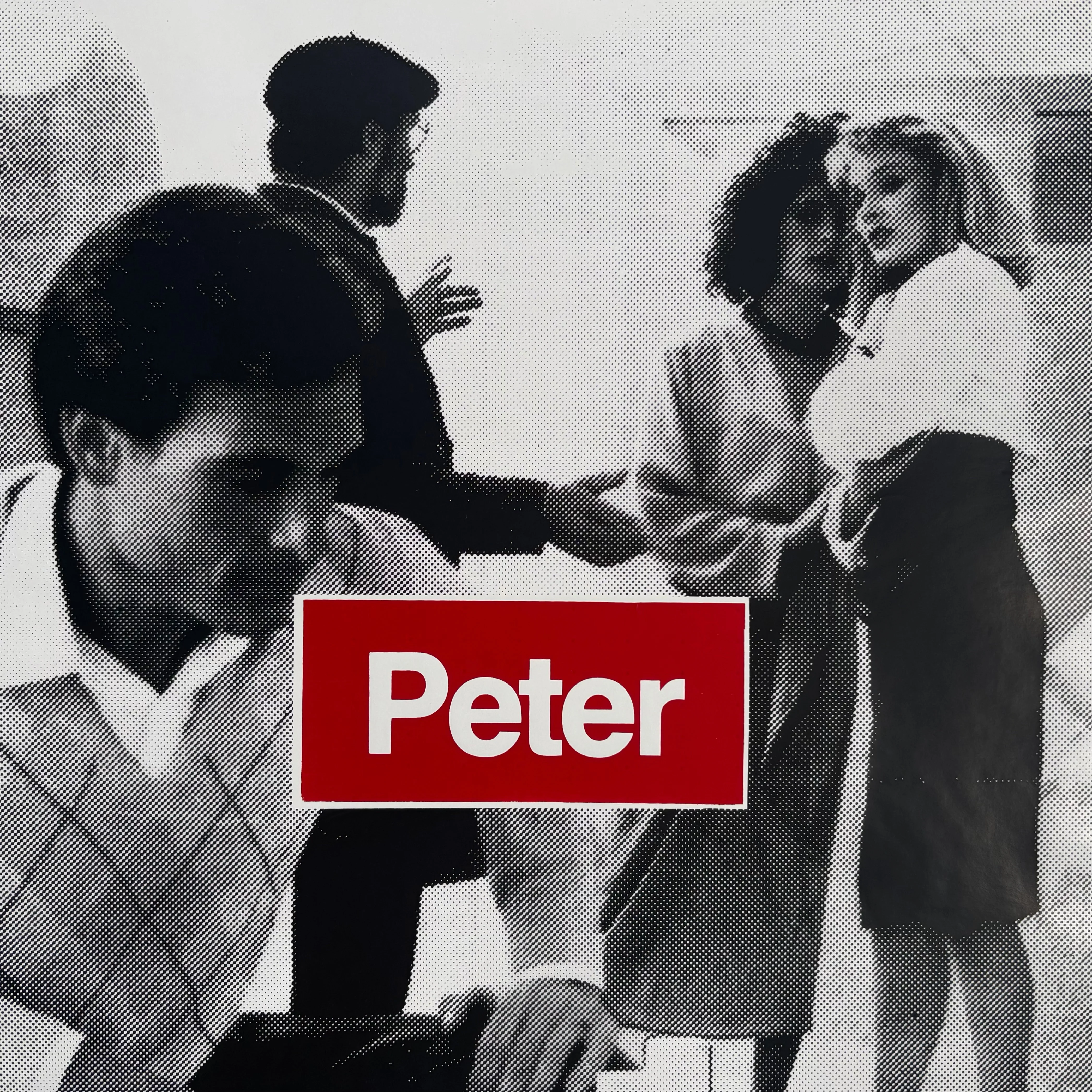 Martin Kippenberger poster - Peter - Galerie Max Hetzler 1987 - Image 3