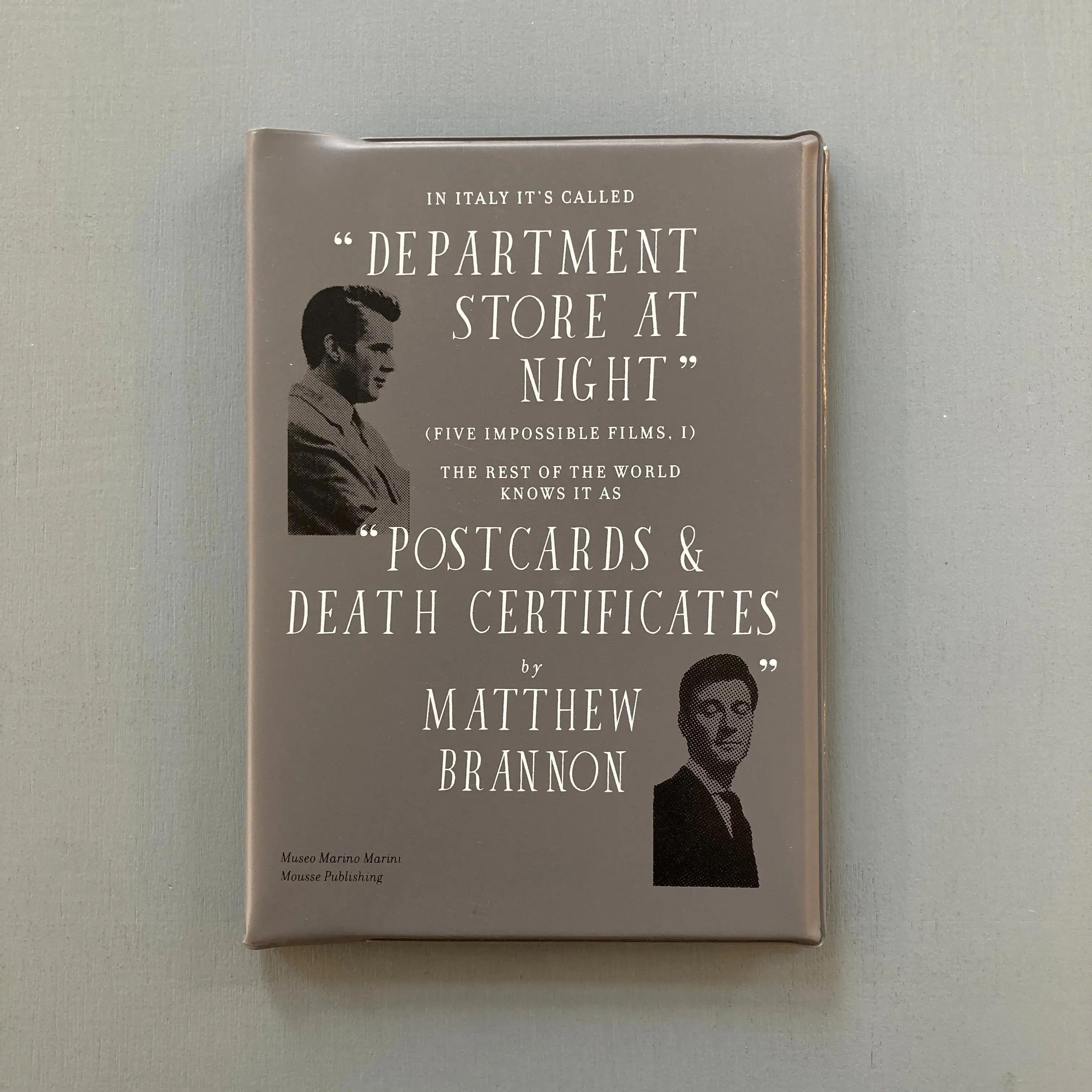 Matthew Brannon - In Italy It’s Called Department Store at Night - Mousse Publishing 2014