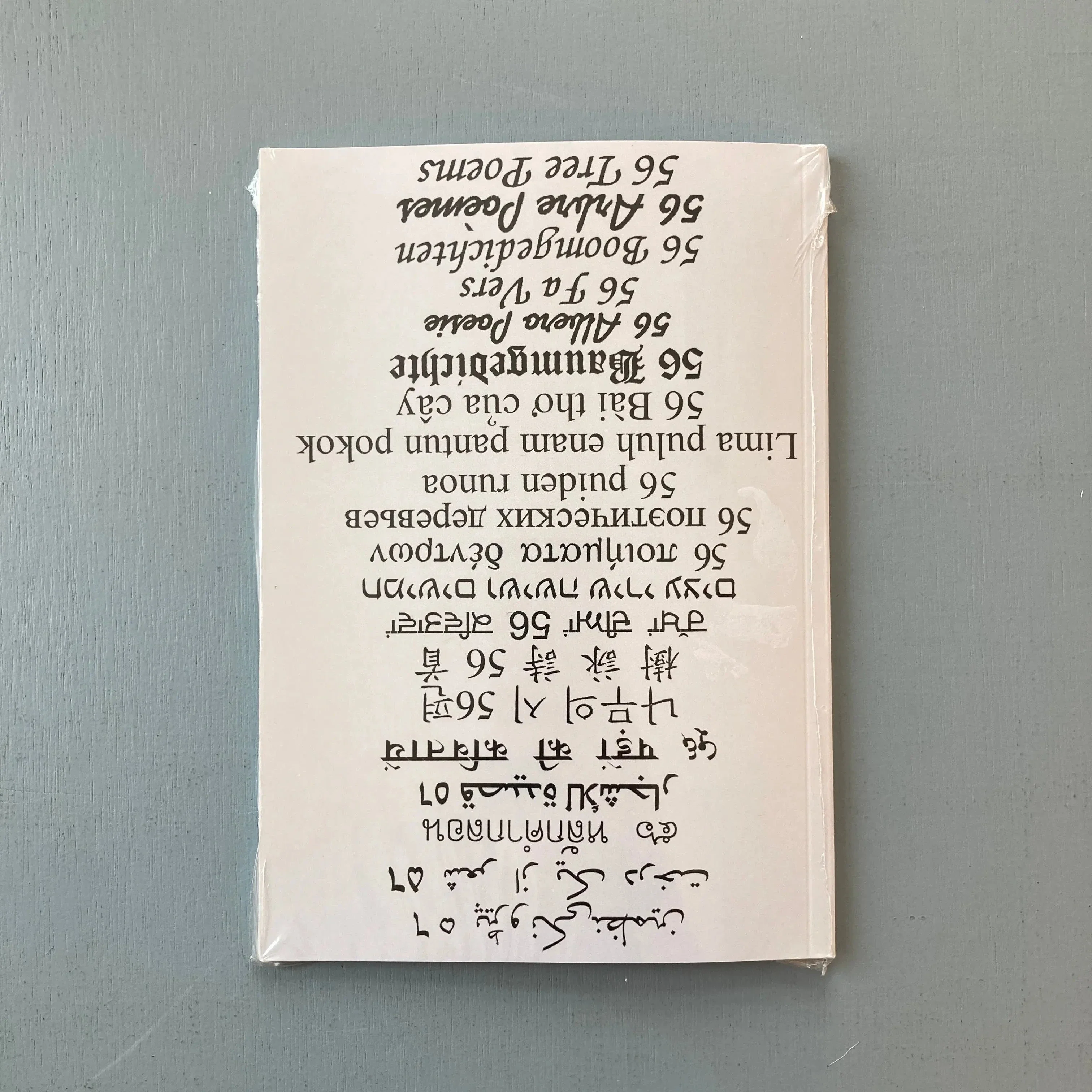 Michael Snow - 56 Tree Poems - Imschoot 1999 - Image 10