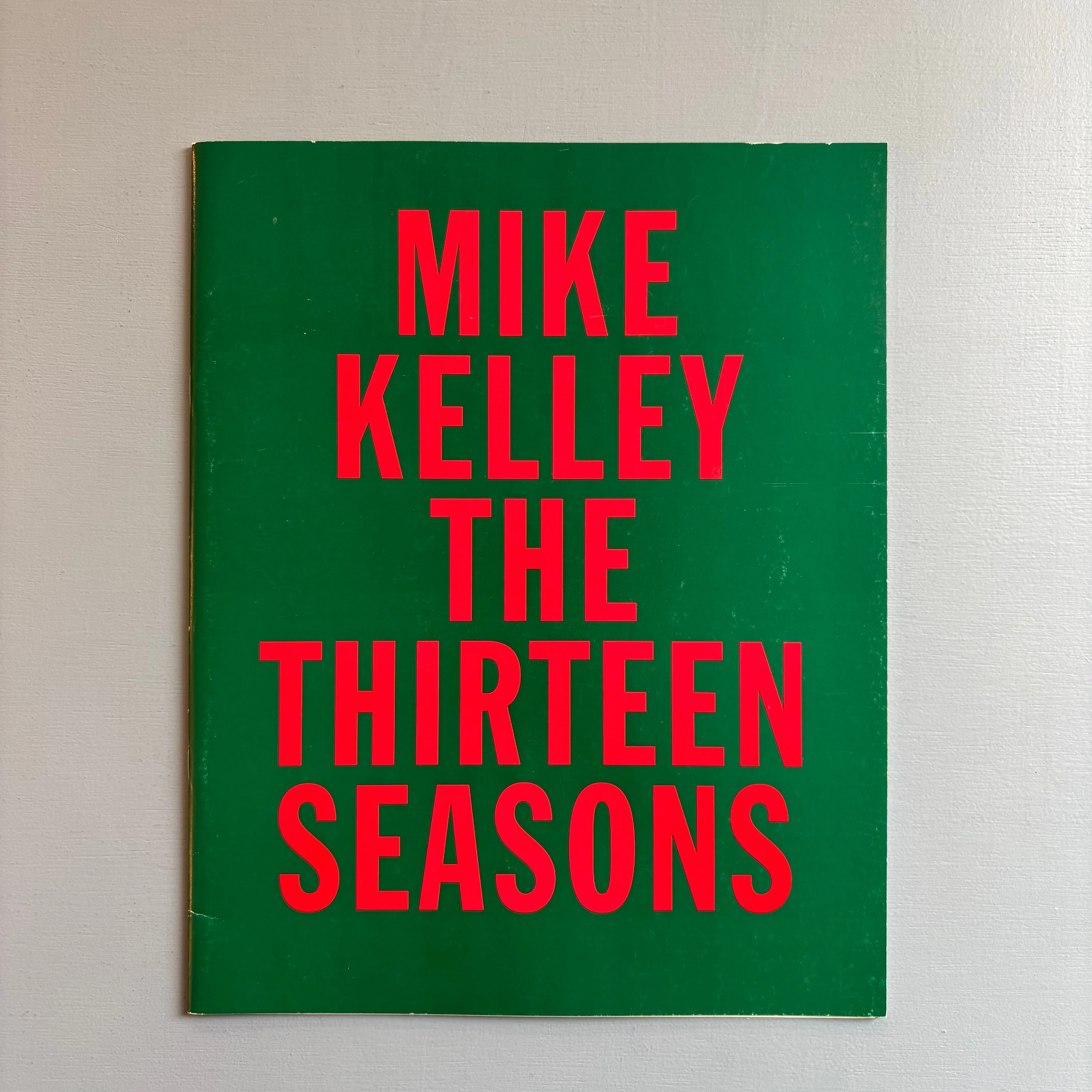 Mike Kelley - The Thirteen Seasons (Heavy On The Winter) - Jablonka Galerie 1995