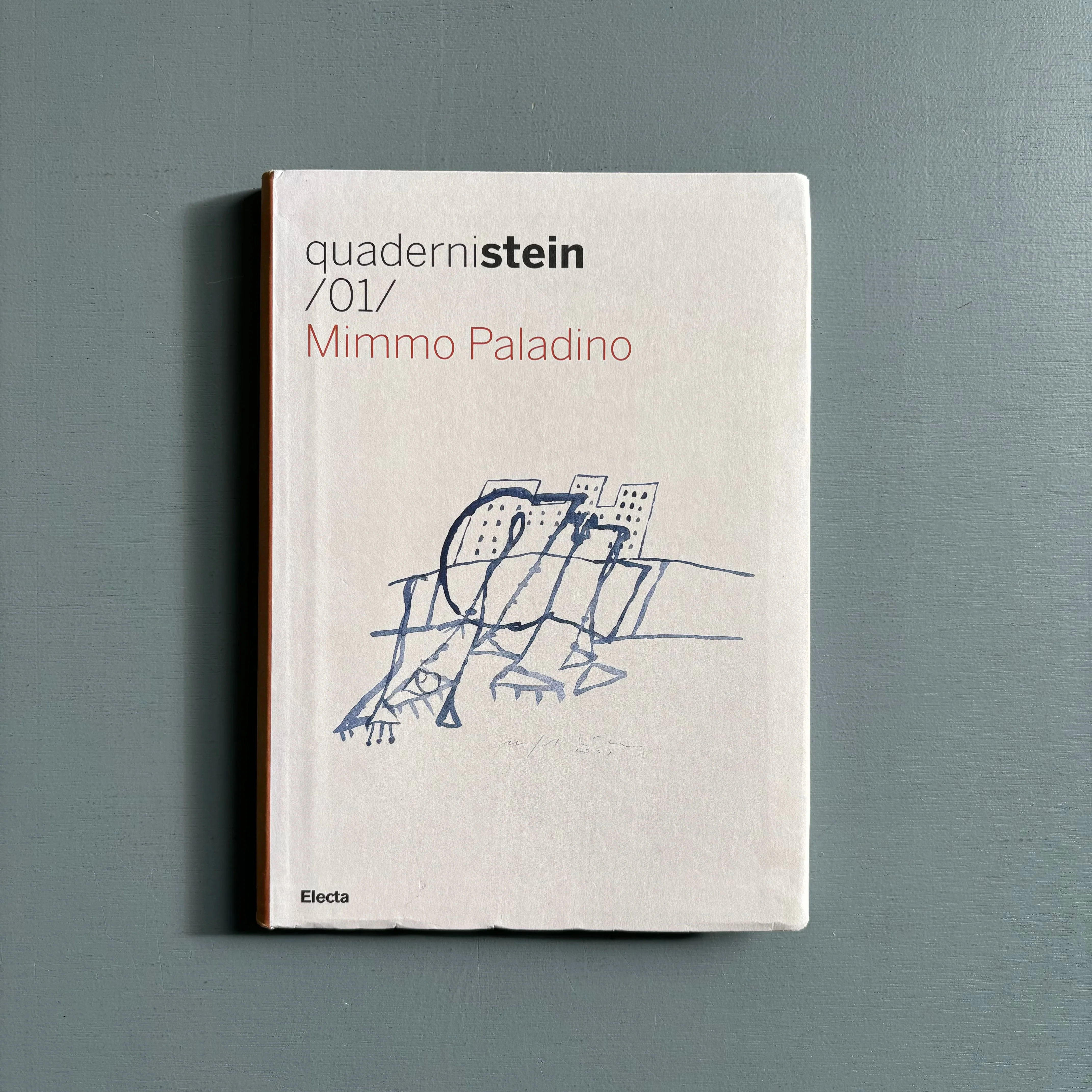 Mimmo Paladino - Works on paper - Quadernistein/01/ Electa 2008