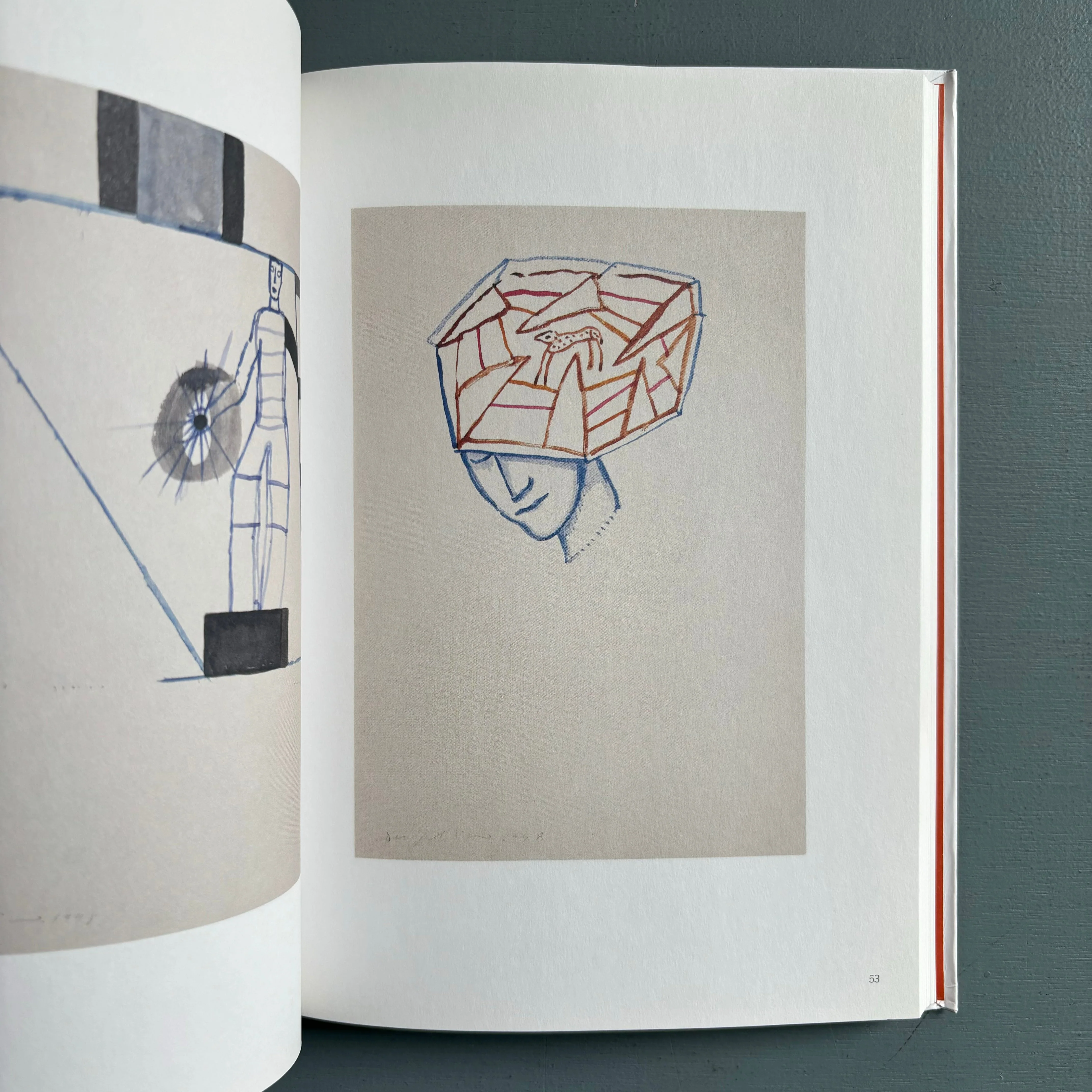 Mimmo Paladino - Works on paper - Quadernistein/01/ Electa 2008 - Image 4