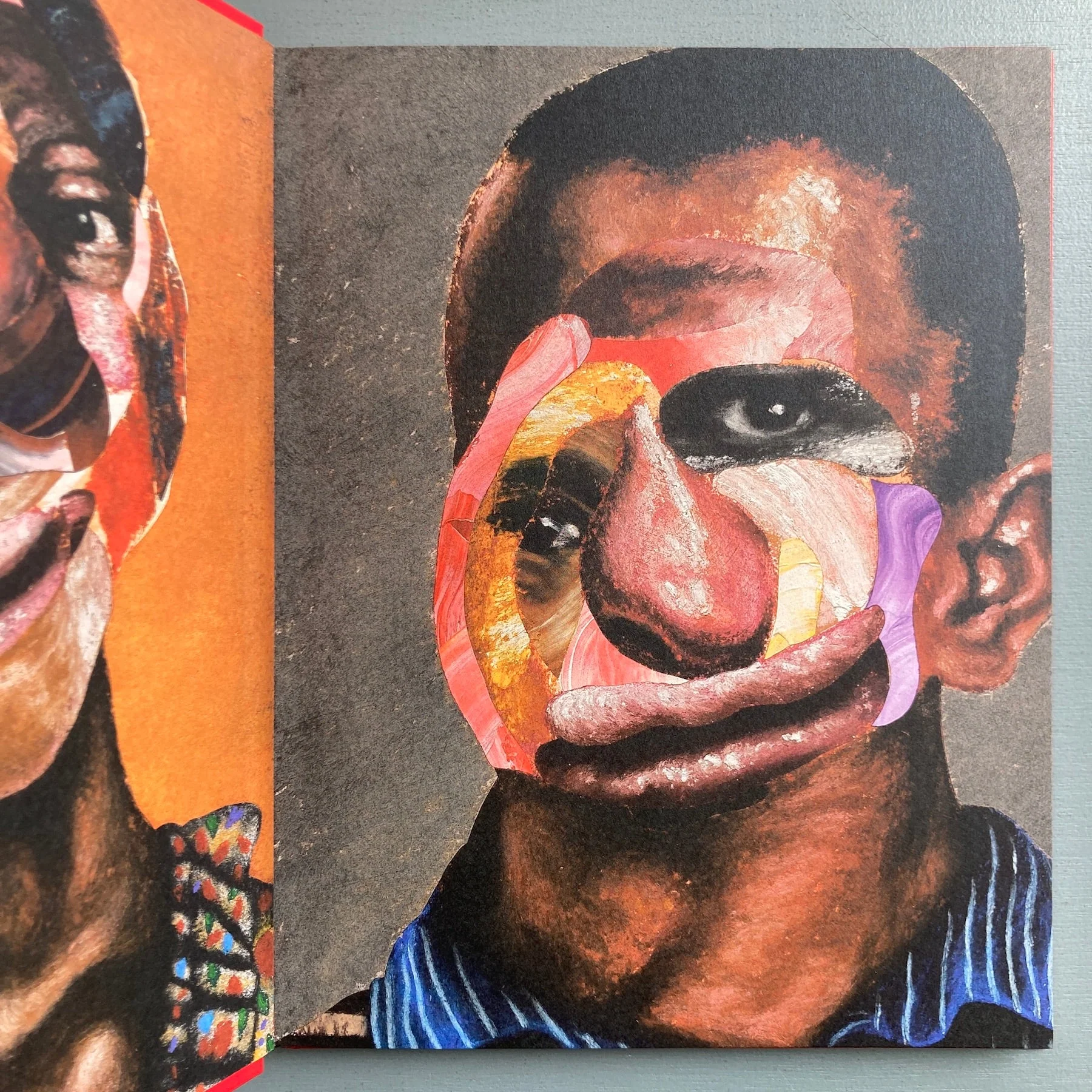 Nathaniel Mary Quinn - Always Felt, Rarely Seen - Almine Rech 2019 - Image 2