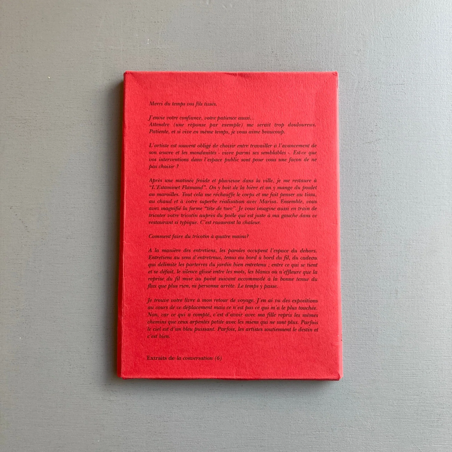Olga Boldyreff - La conversation - Imprimerie La Contemporaine 1998 - Image 10