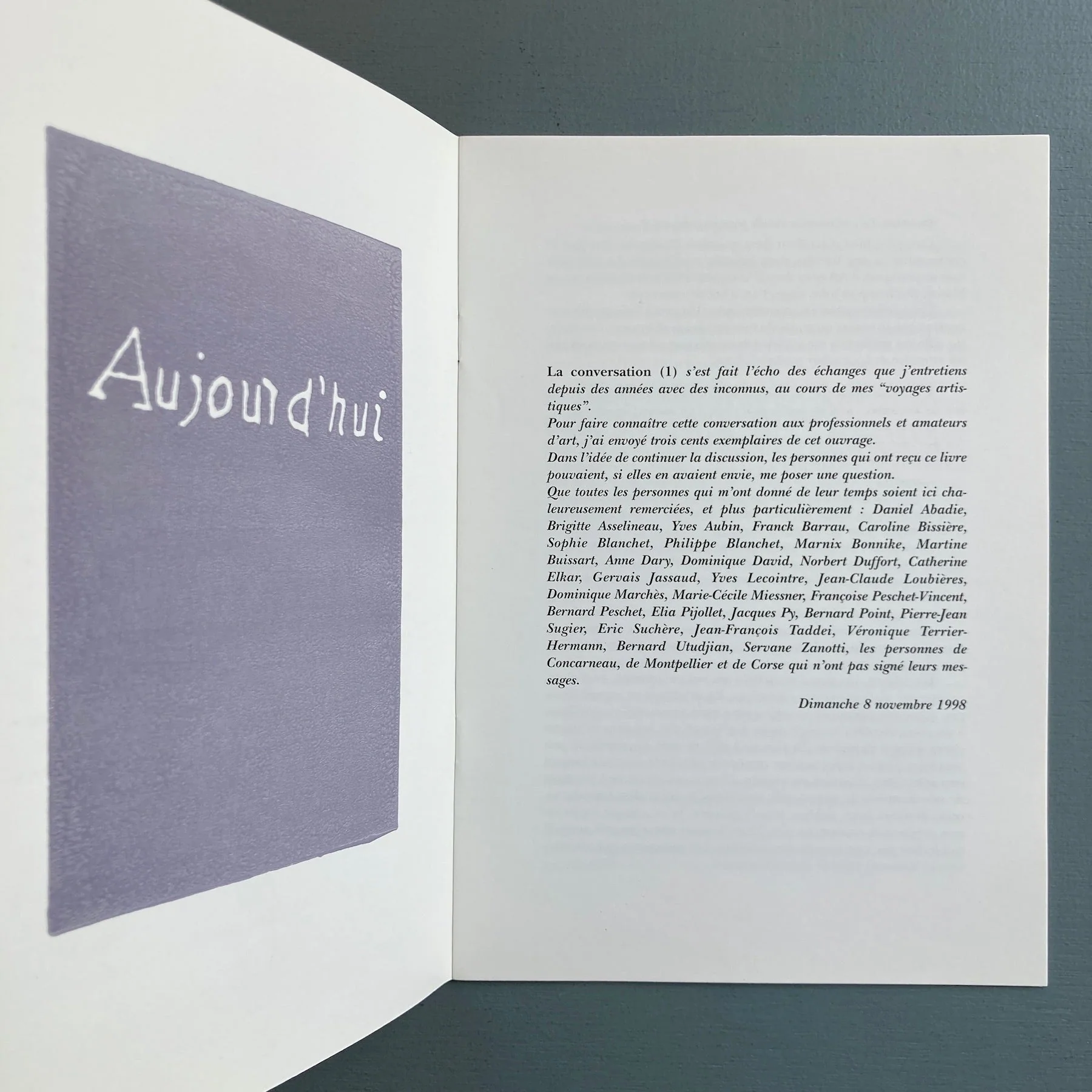 Olga Boldyreff - La conversation - Imprimerie La Contemporaine 1998 - Image 6
