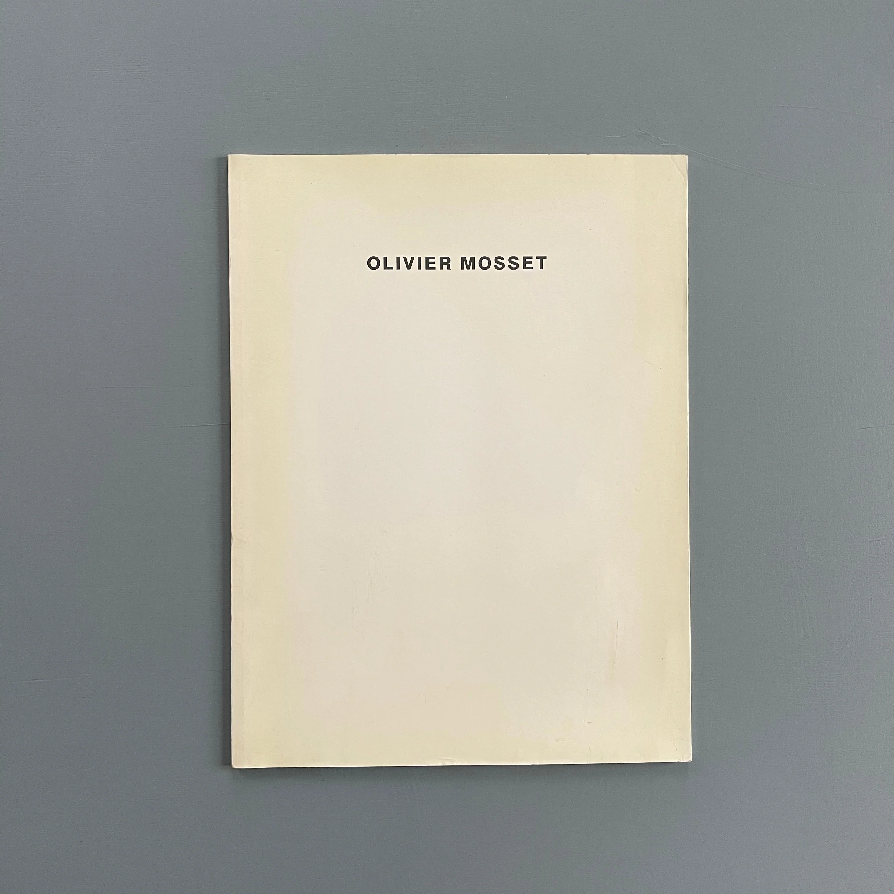Olivier Mosset - Biennale di Venezia - Bundesamt fur Kultur 1990