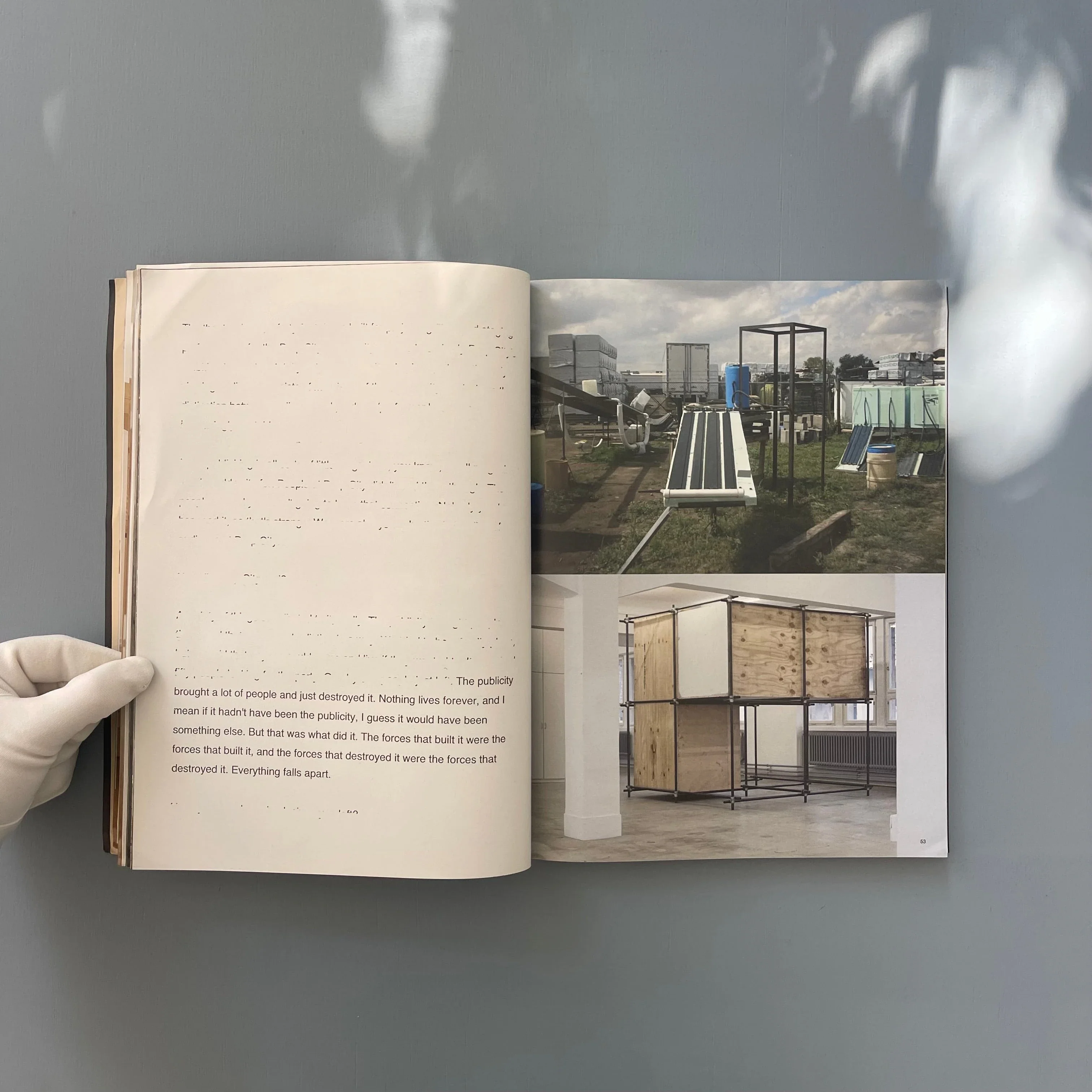Oscar Tuazon - I can’t see - DoPe Press / Paraguay Press 2010 - Image 5