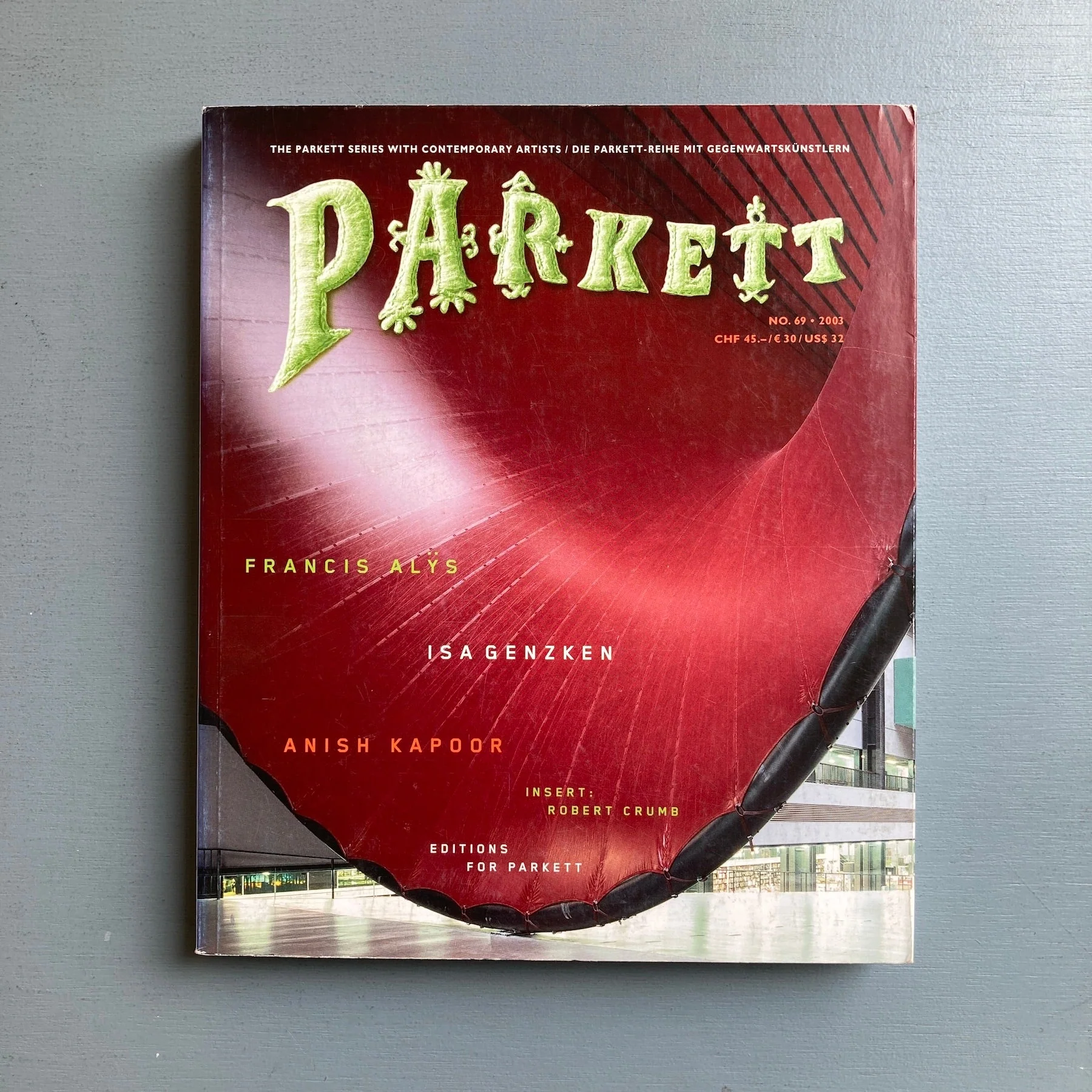 Parkett Vol. 69 - Dec. 2003 - Francis Alÿs, Isa Genzken, Anish Kapoor