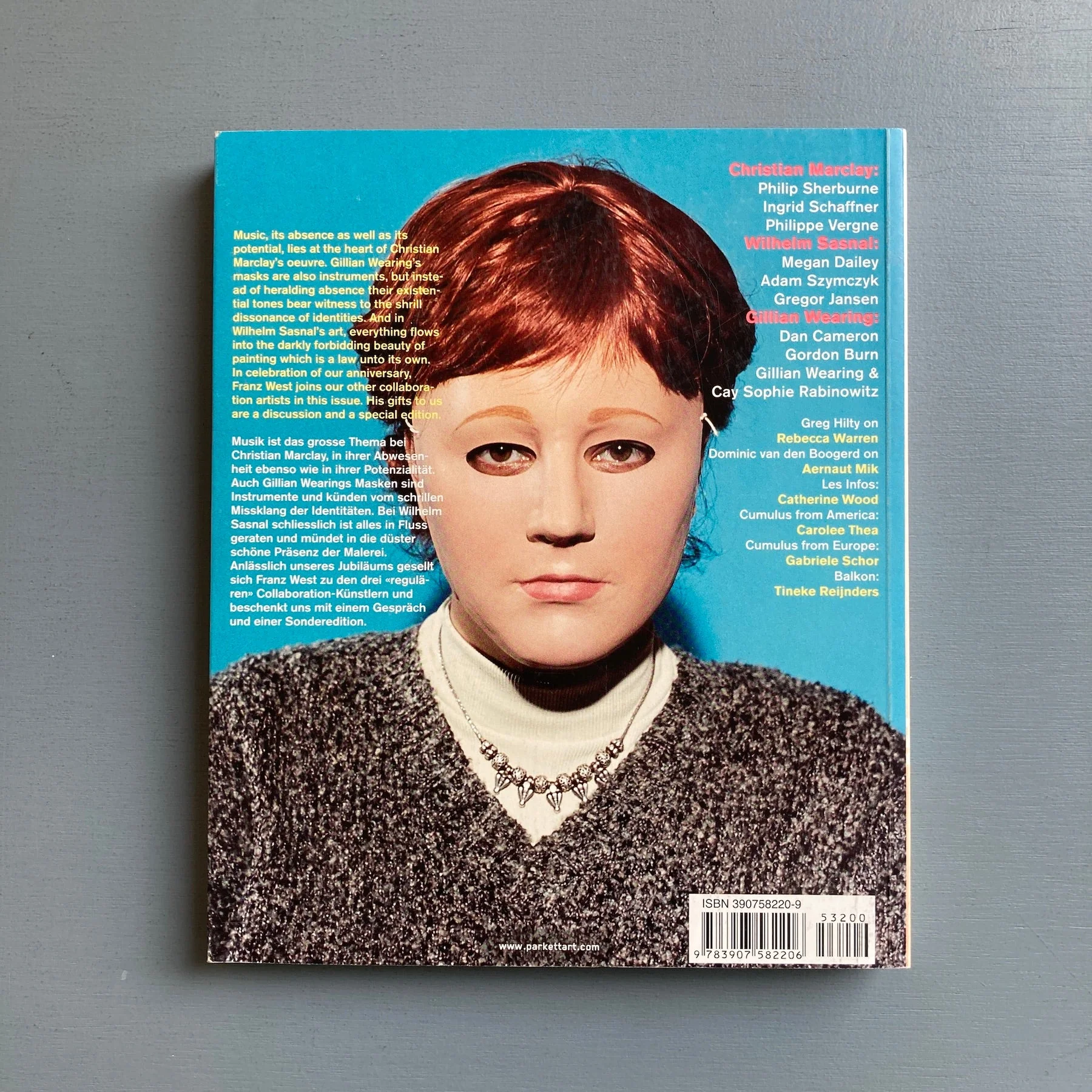 Parkett Vol. 70 - May 2004 - Christian Marclay, Wilhelm Sasnal, Gillian Wearing, Franz West - Image 2