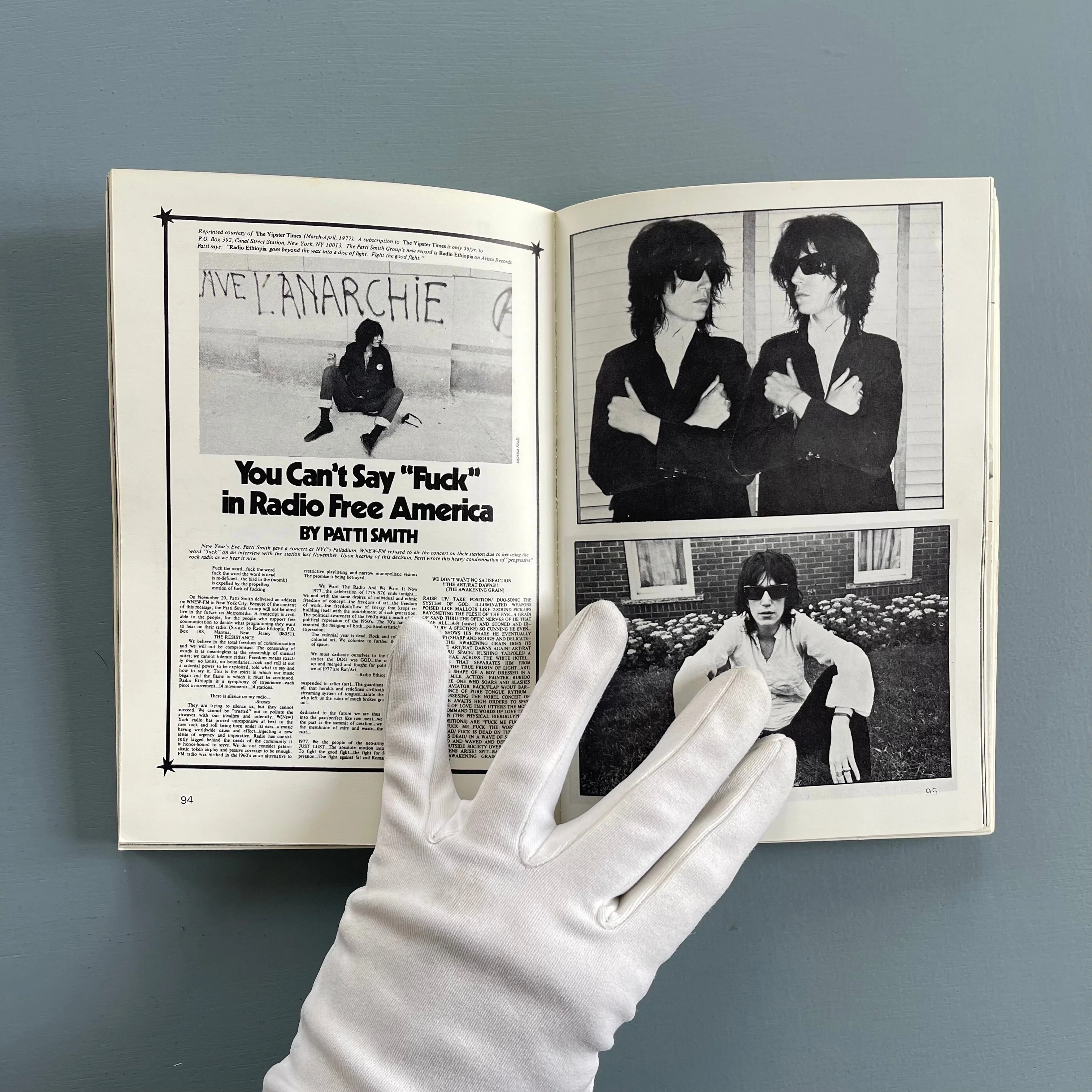 Patti Smith (signed) - Witt - Michel Esteban Editeur 1978 - Image 11