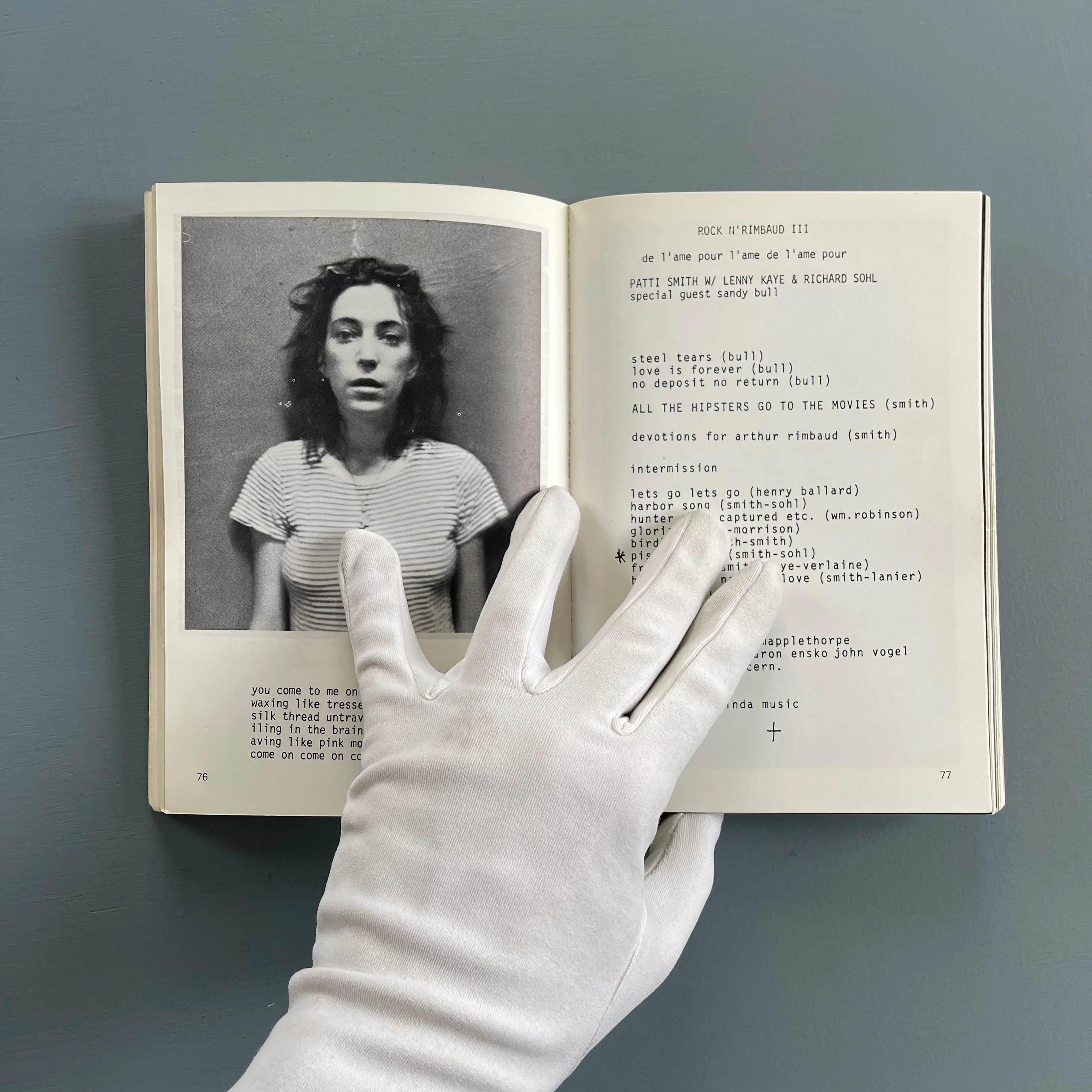 Patti Smith (signed) - Witt - Michel Esteban Editeur 1978 - Image 8