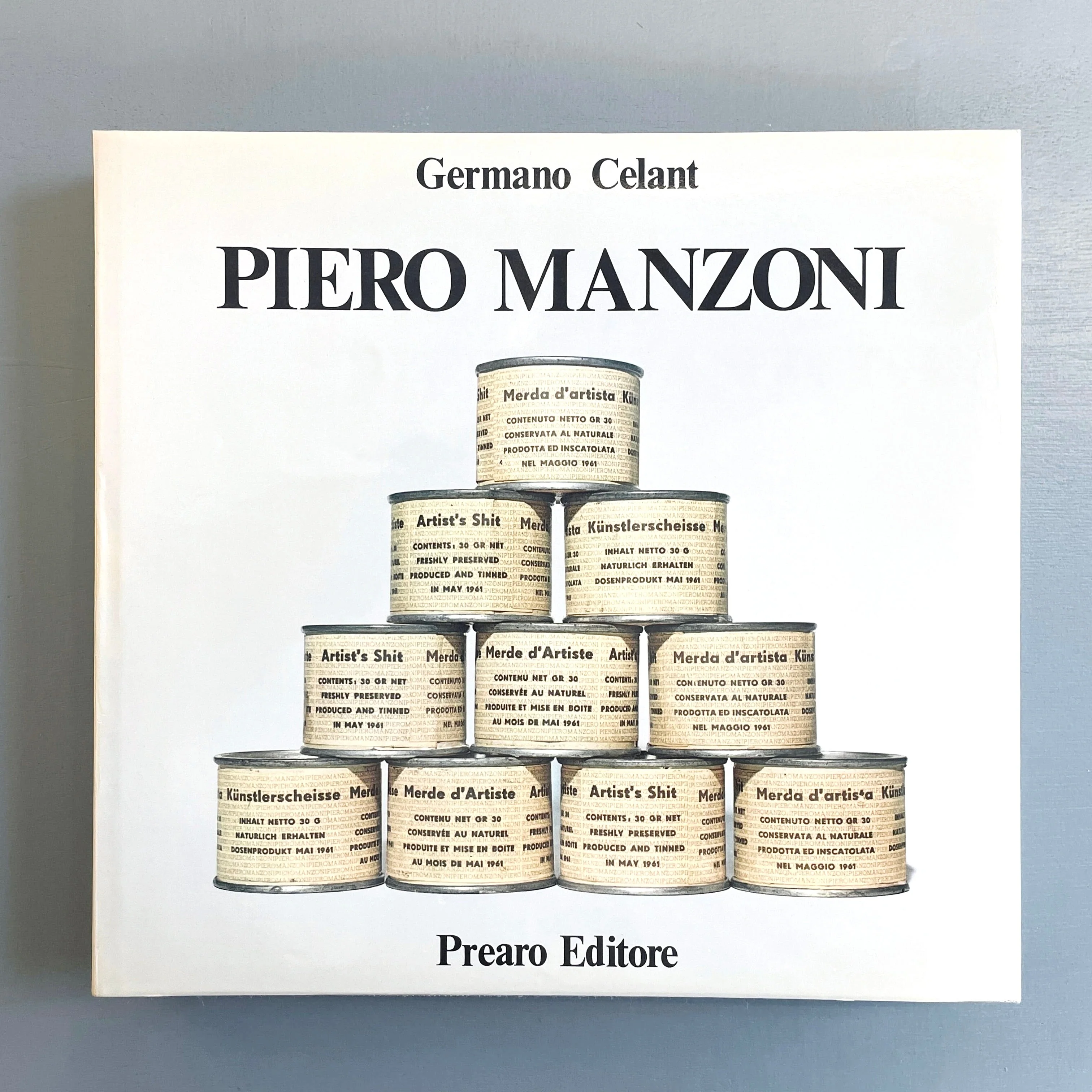 Piero Manzoni - Germano Celant - Preare Editore 1975