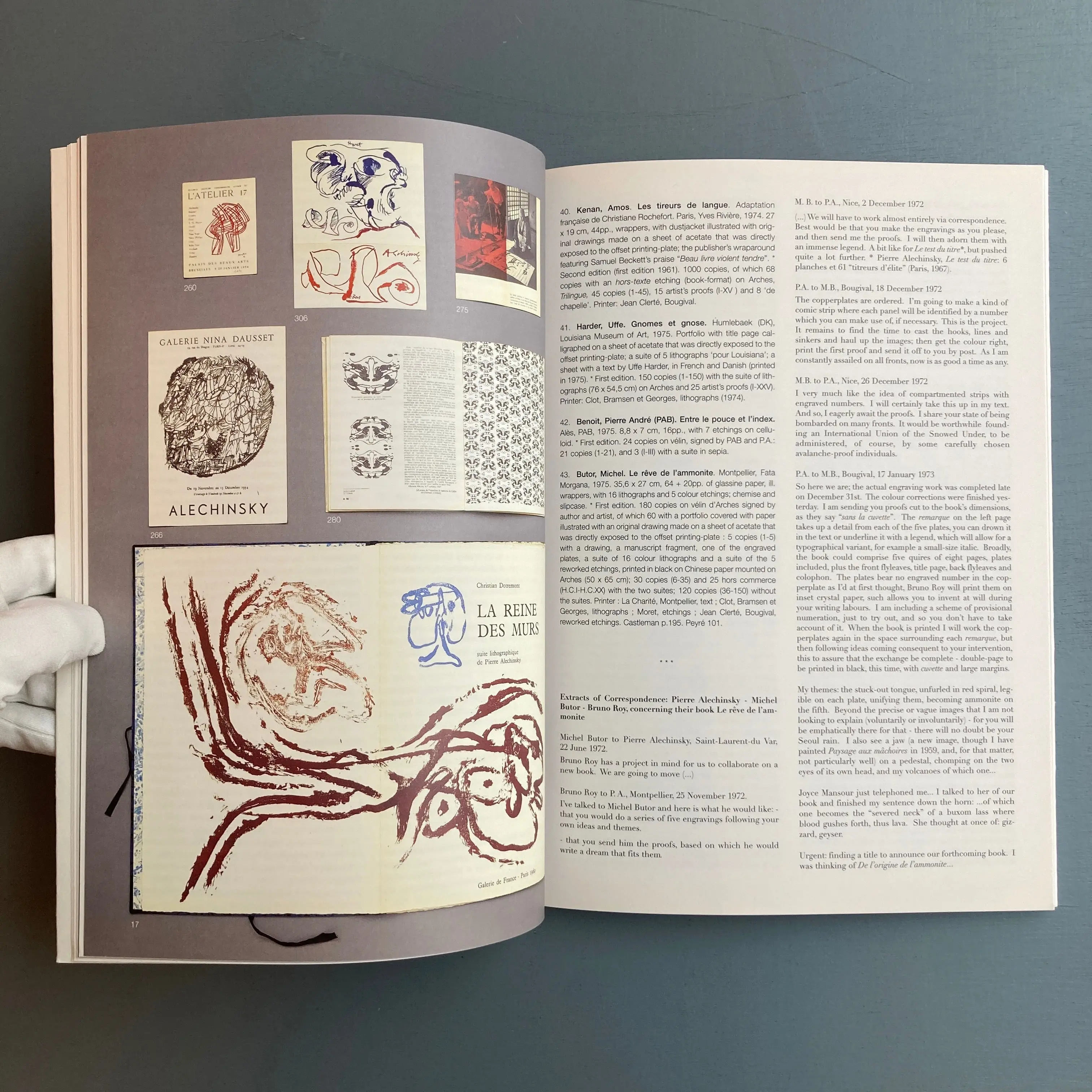 Pierre Alechinsky - The Complete Books - Ceuleers & Van de Velde Booksellers 2002 - Image 3