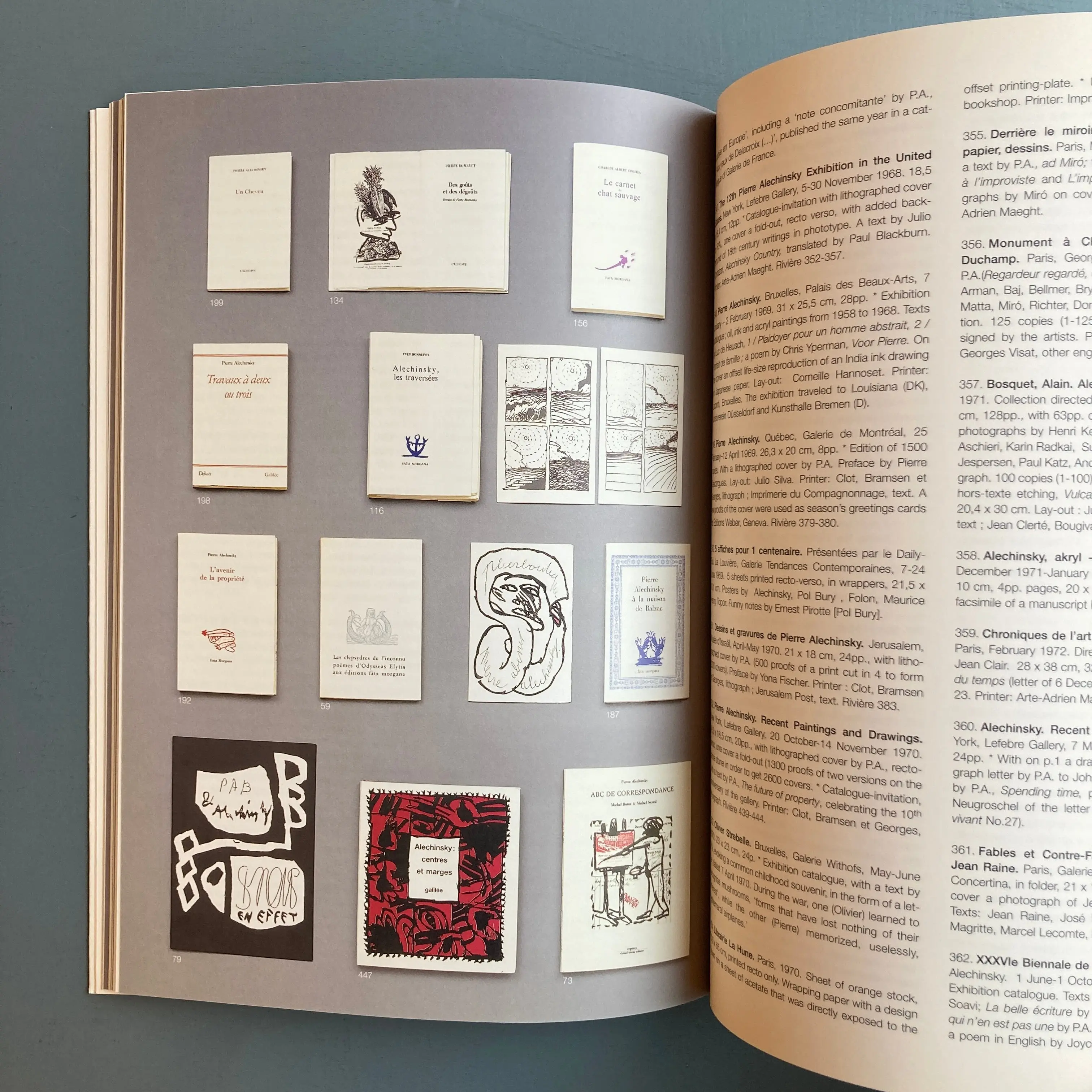 Pierre Alechinsky - The Complete Books - Ceuleers & Van de Velde Booksellers 2002 - Image 9